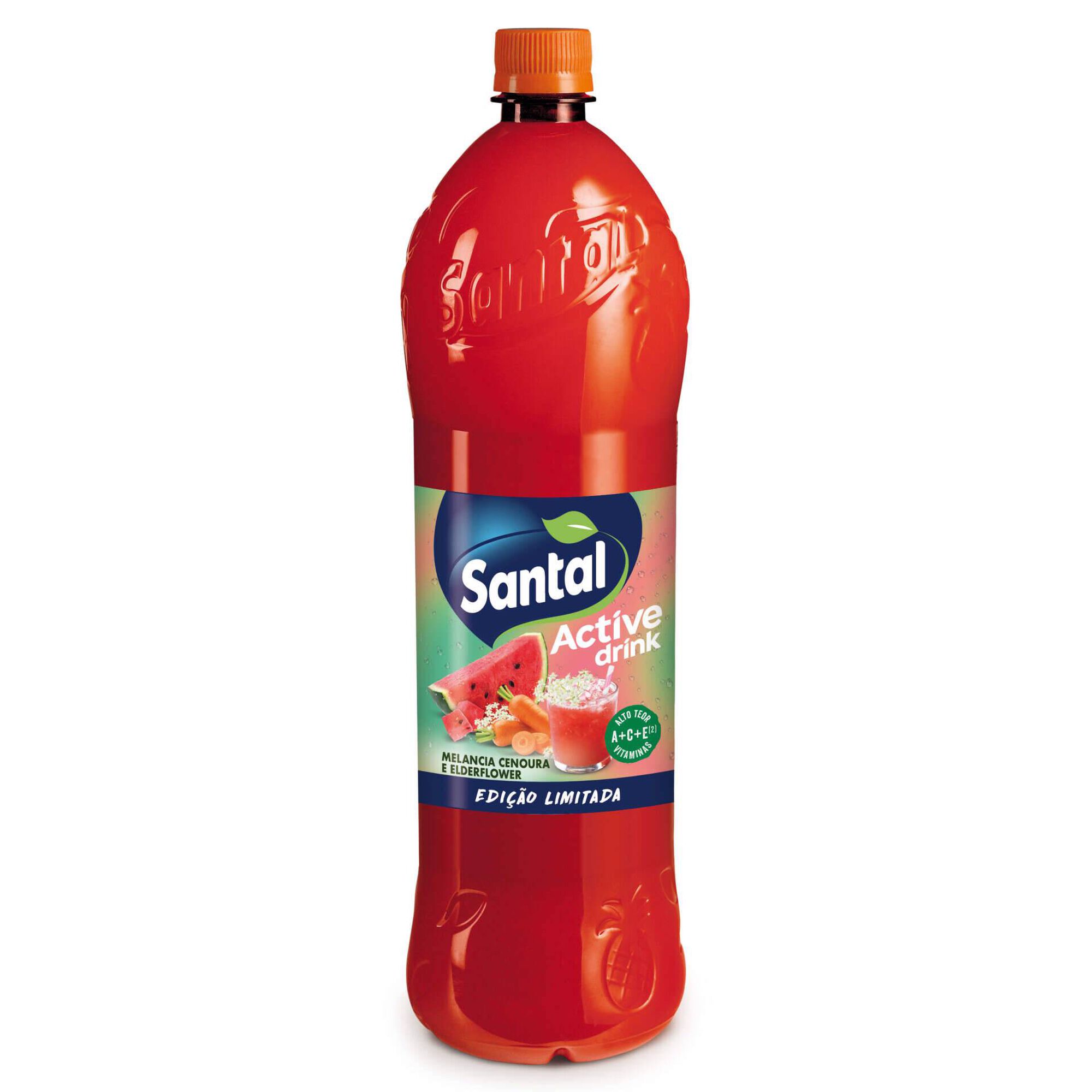 Refrigerante sem G&aacute;s Melancia e Cenoura Santal
