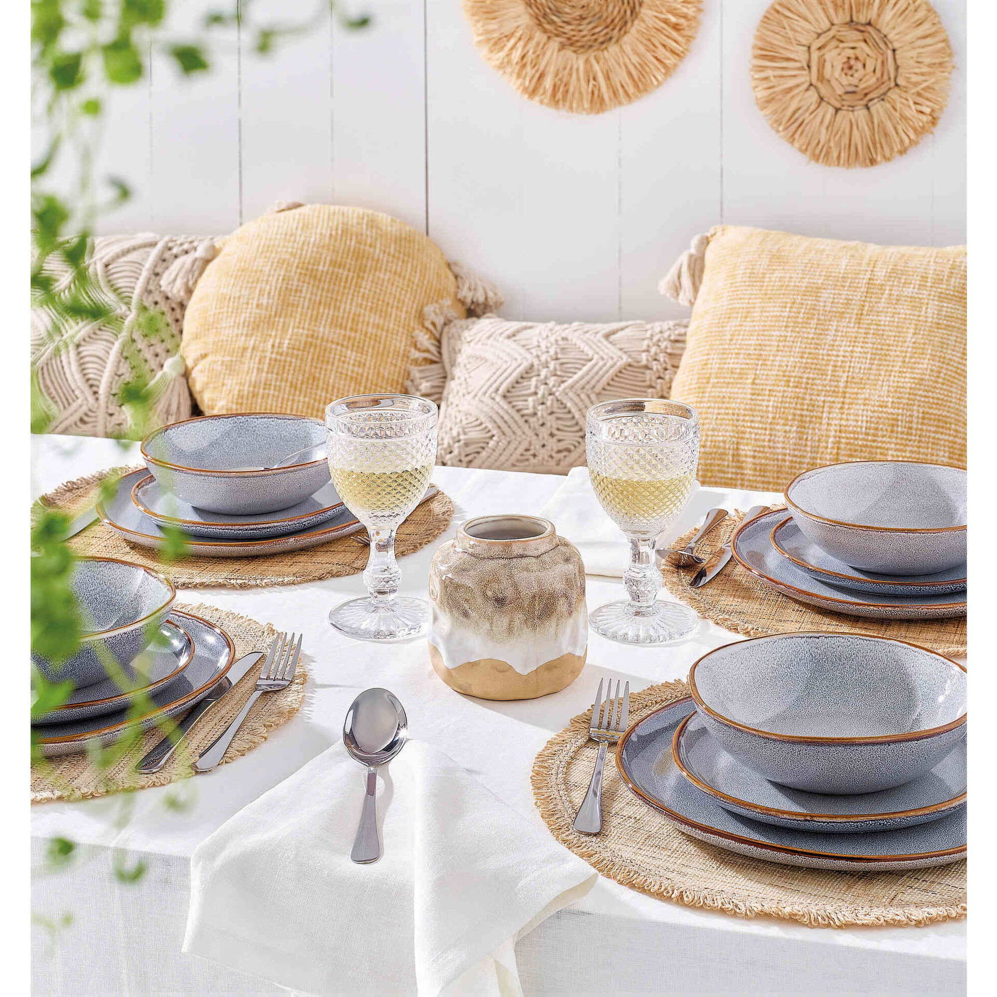 Prato Raso 26,5cm Cinza Belmonte