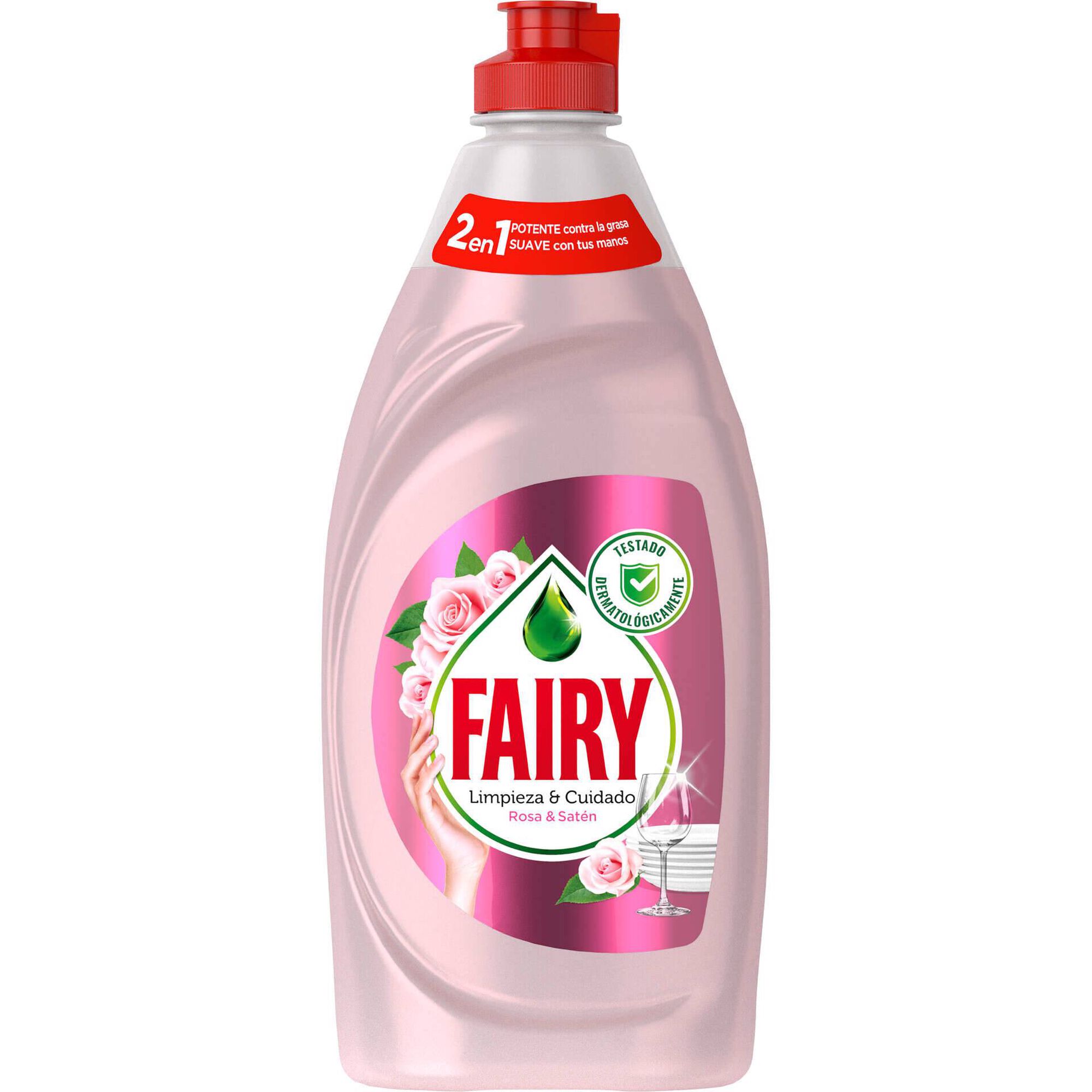 Detergente Manual Loiça Limpeza e Cuidado Rosa e Cetim