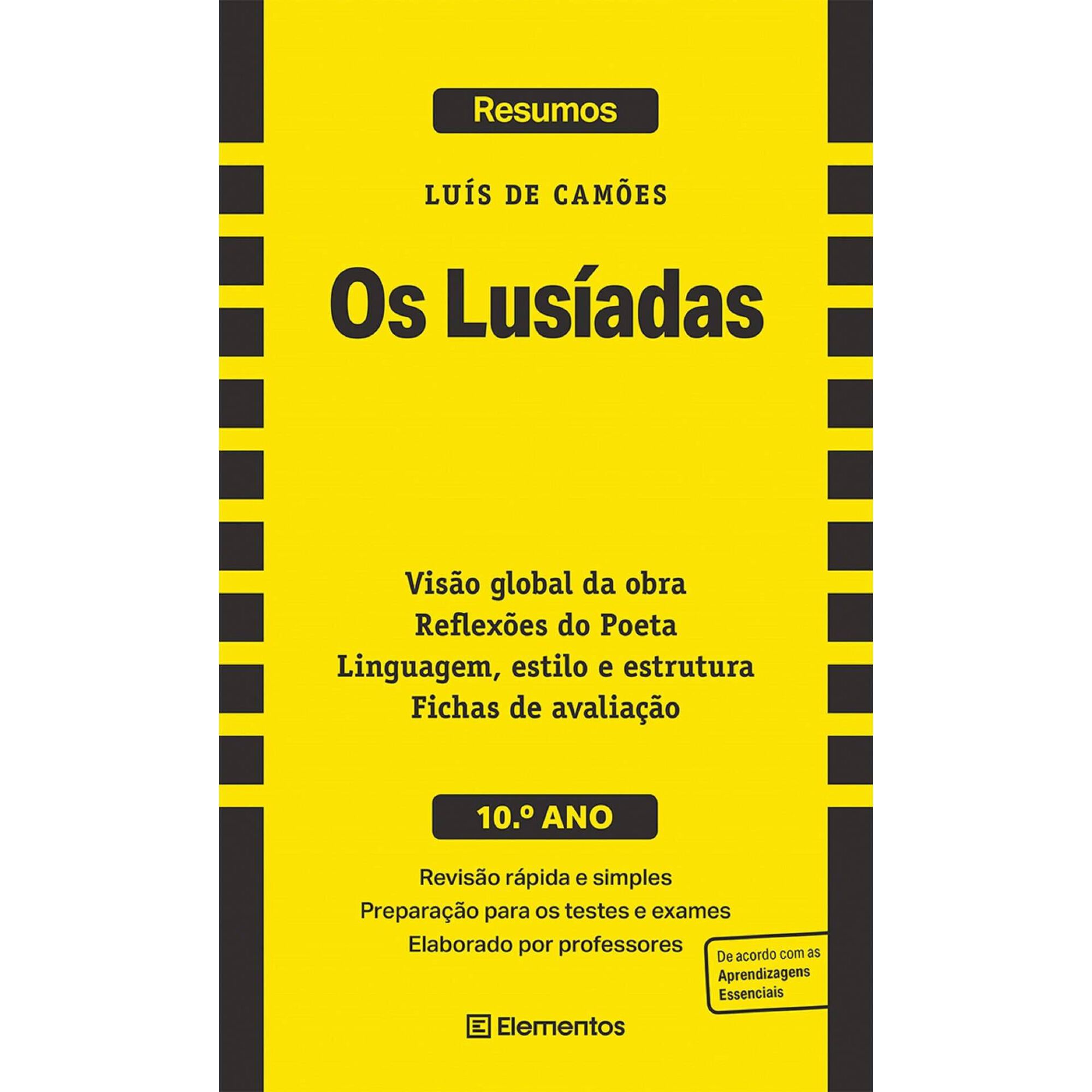 Resumos -  Os Lusíadas - Luís De Camões - 10º Ano