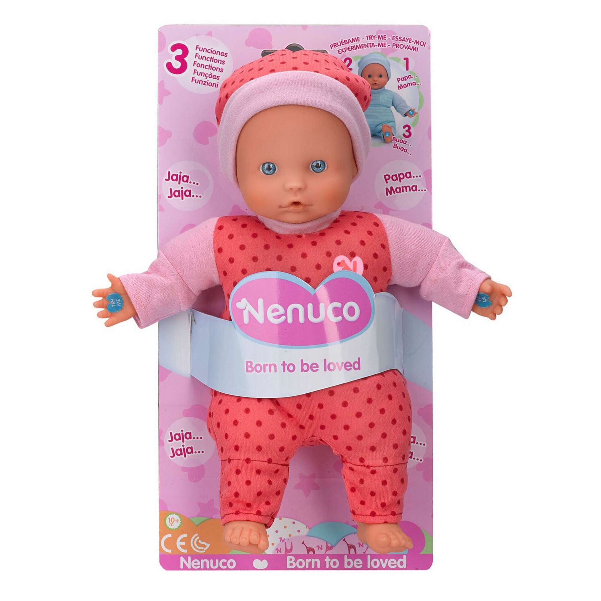 Boneco Nenuco Soft 3 Funções