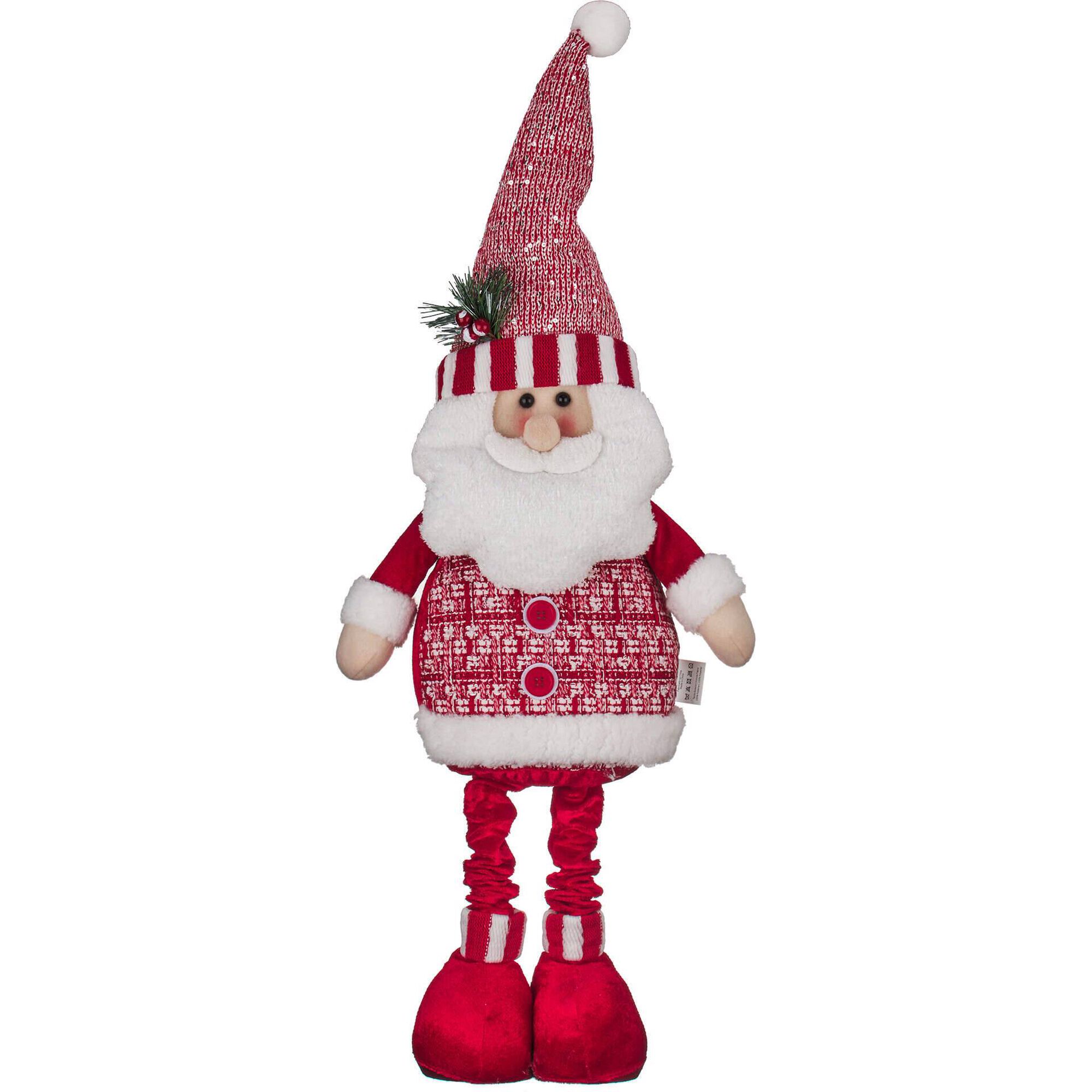 Pai Natal em Pé Veludo 70cm