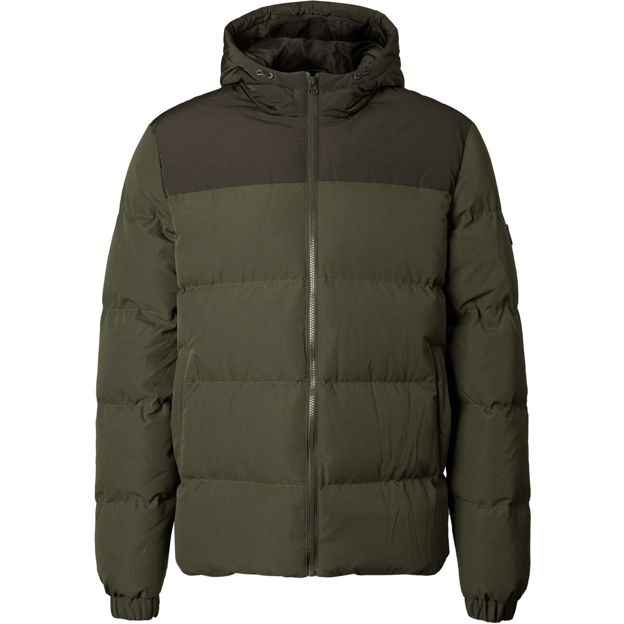 Casaco Puffer Homem Verde Escuro M