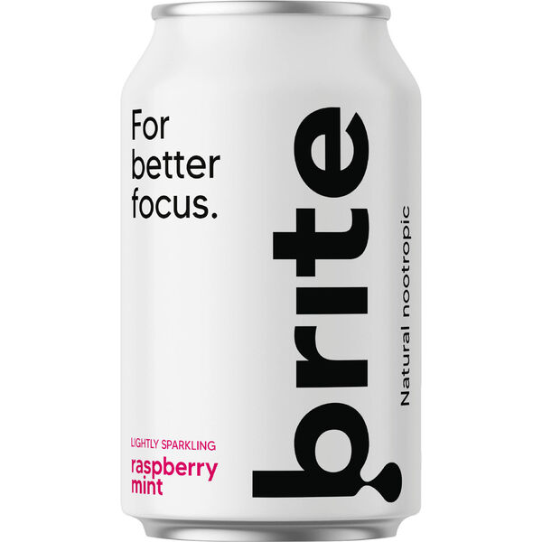 Bebida Energética Framboesa e Hortelã Brite