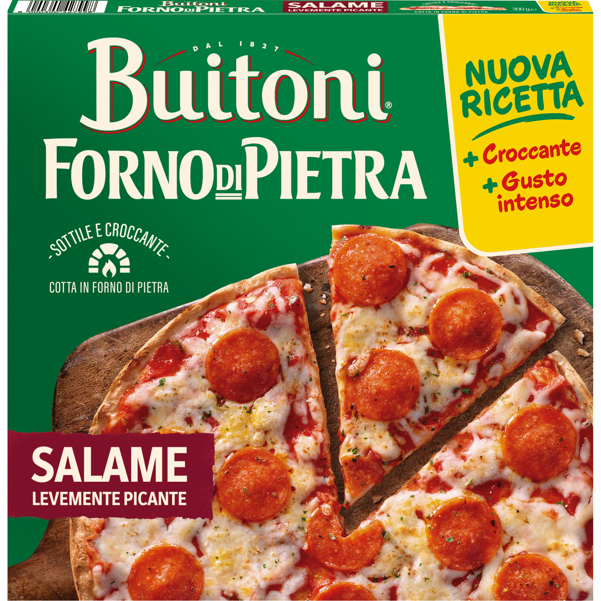 Pizza Forno Di Pietra Salame Picante