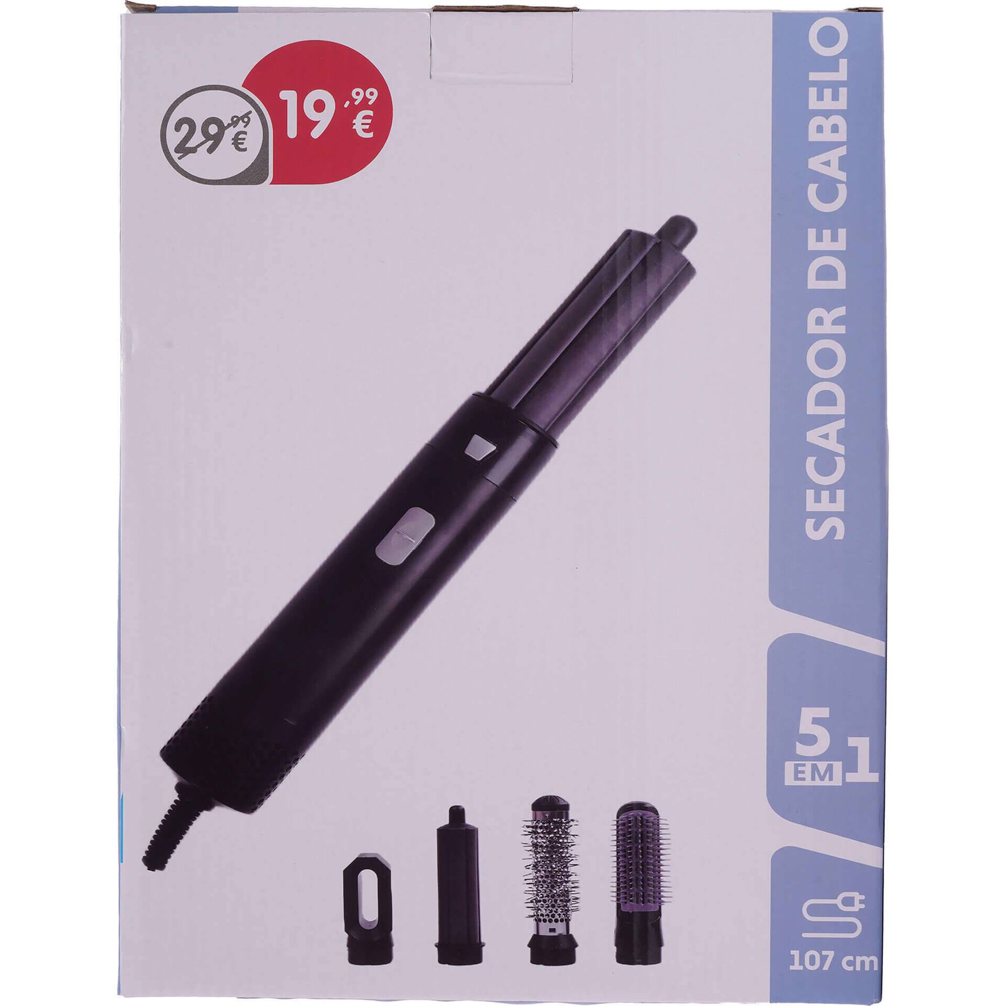 Set de Cabelo 5 em 1 620W Bazar&atilde;o