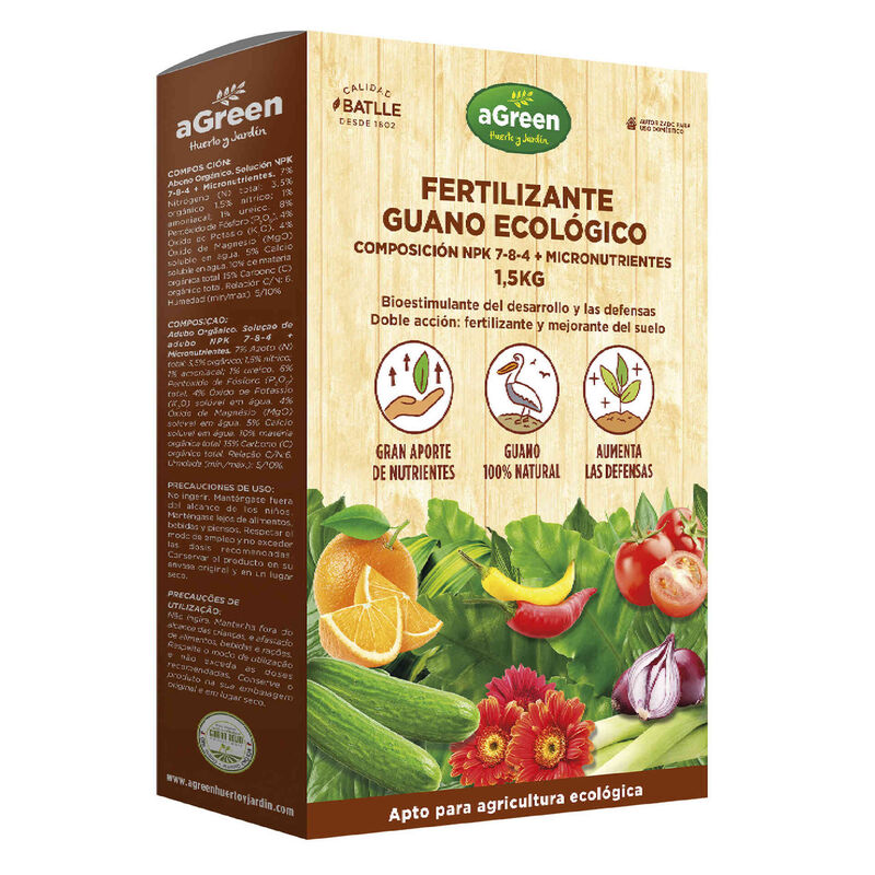 Fertilizante Guano Agreen