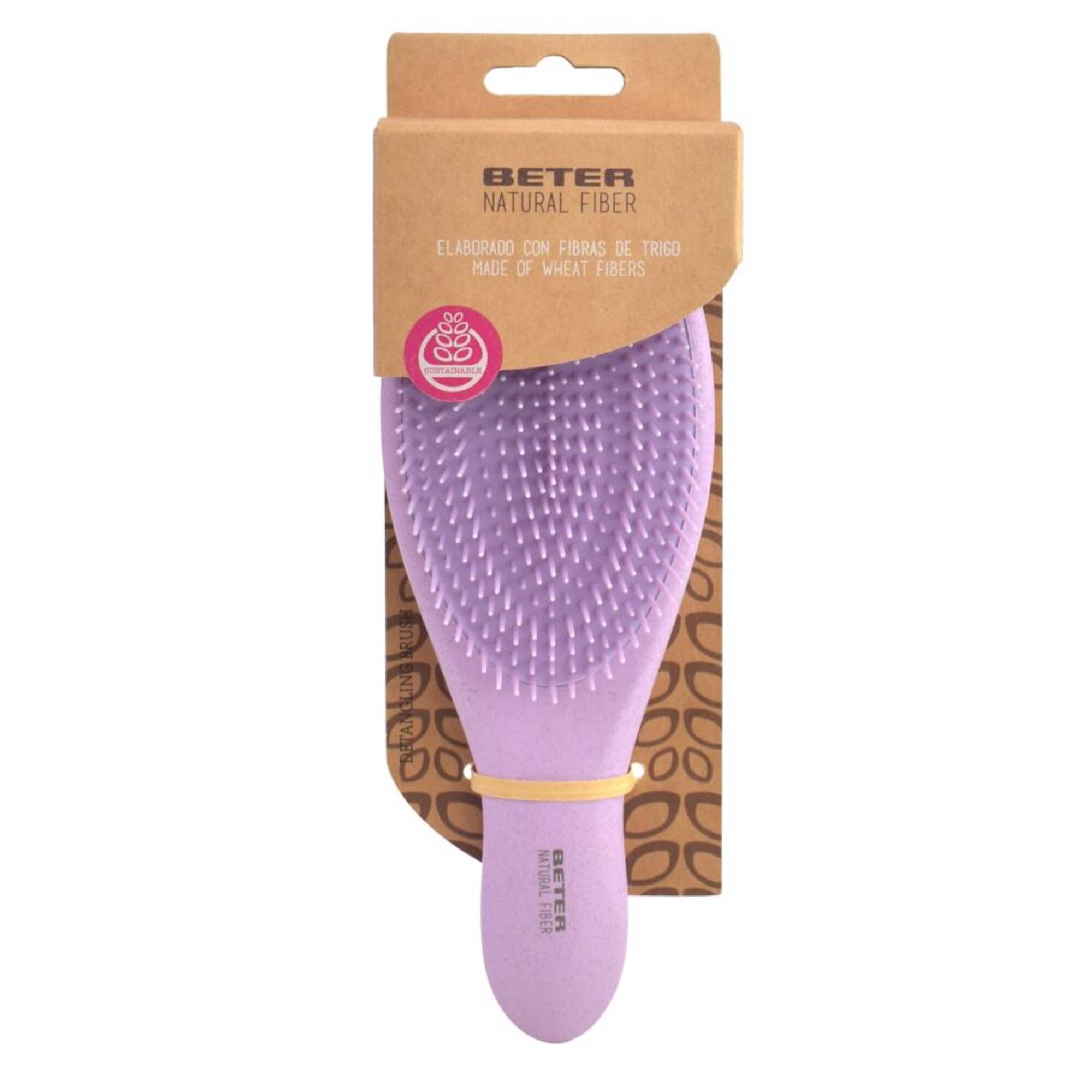 Escova de Cabelo Detangling Natural Fiber BETER