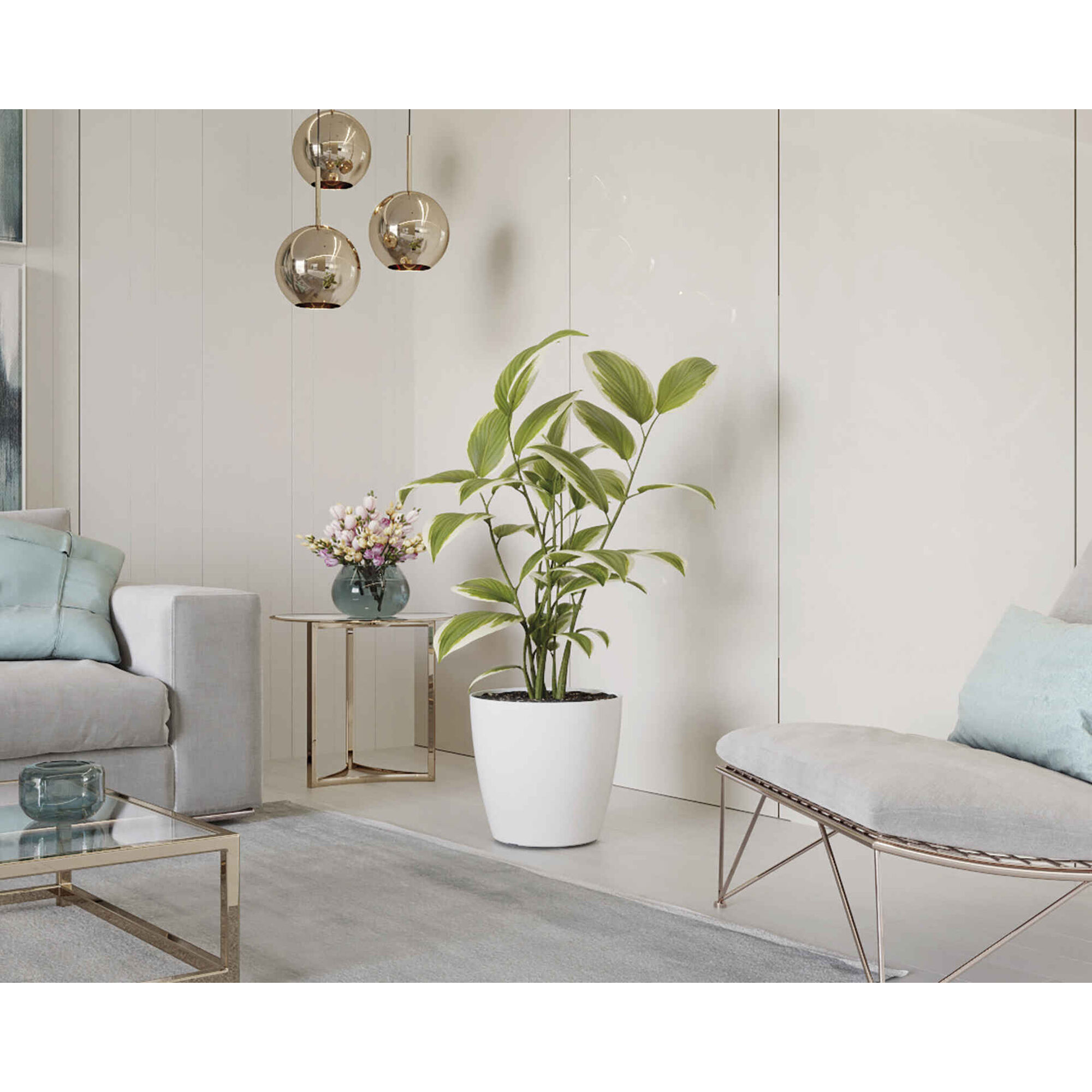 Vaso Redondo Plástico 12cm Transparente