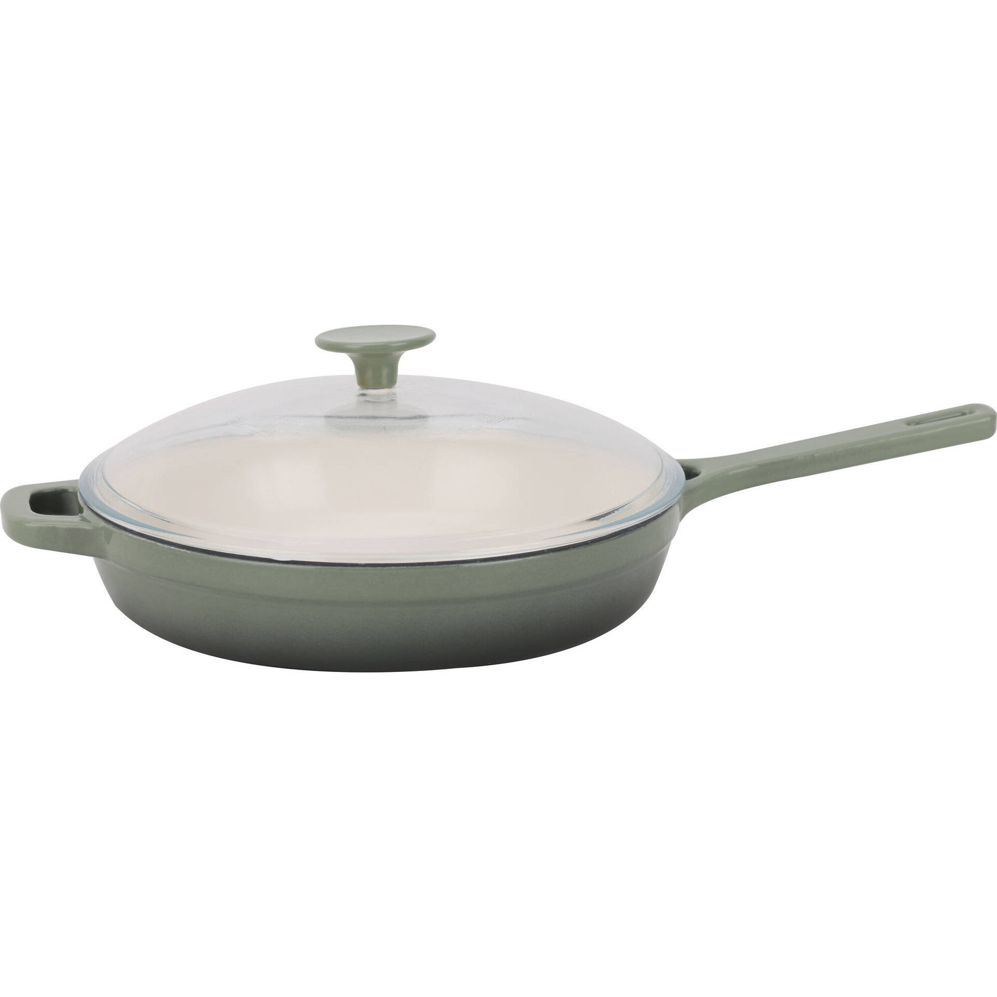 Frigideira Antiaderente Ferro Fundido com Tampa