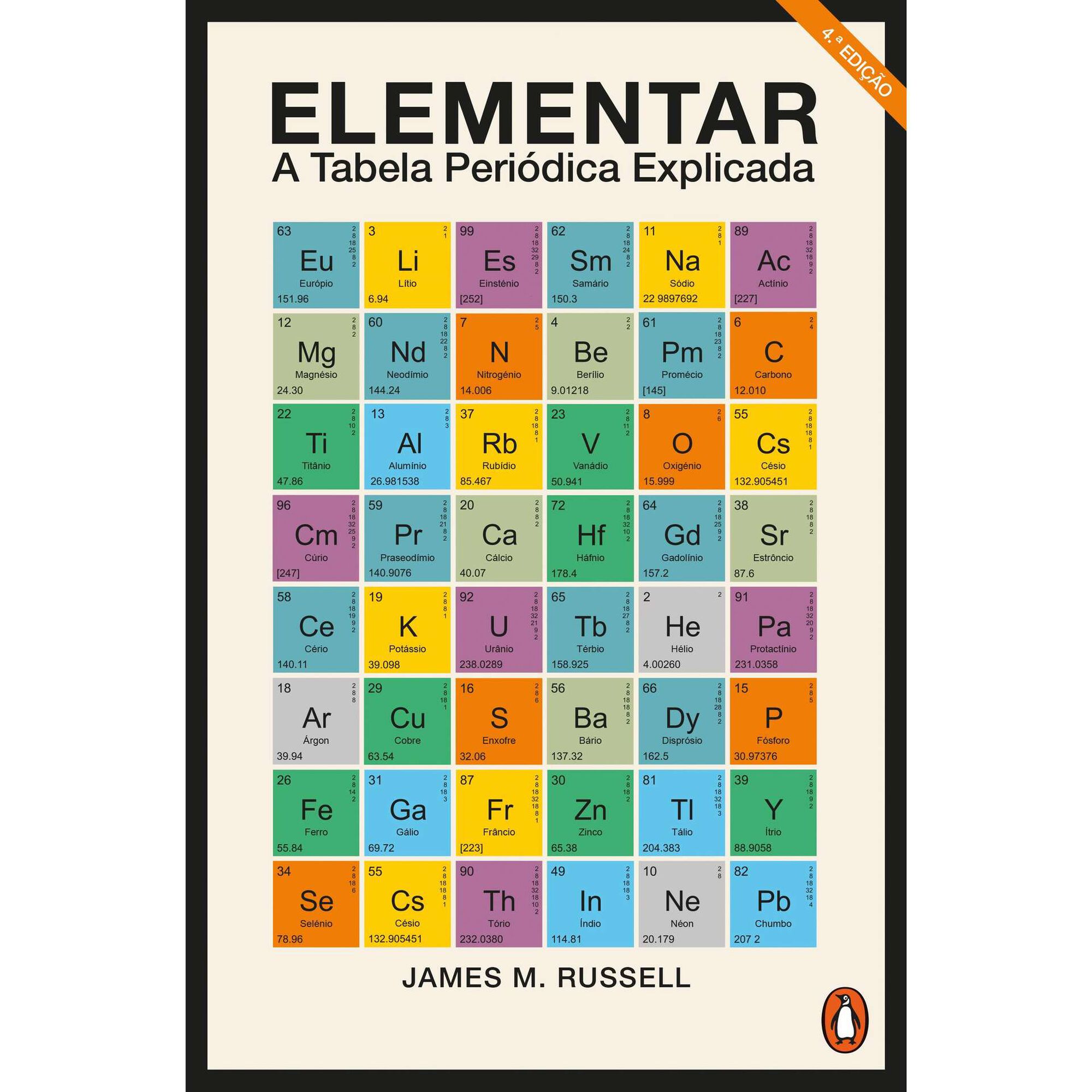 Elementar - A Tabela Peri&oacute;dica Explicada de James M. Russell