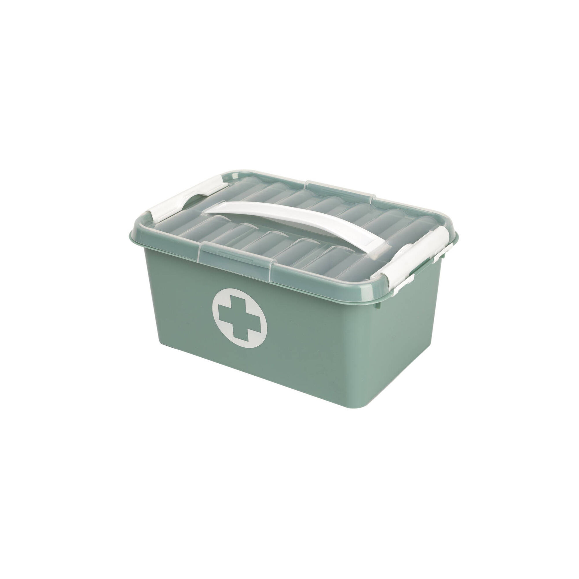 Caixa Medicamentos 30,5x20,5x14cm Verde Kasa