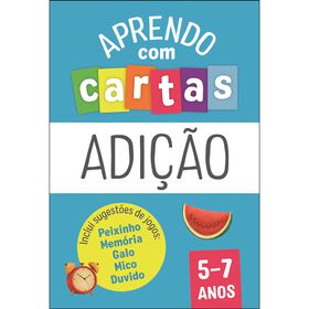 Aprendo com Cartas - Adi&ccedil;&atilde;o (5-7 Anos)