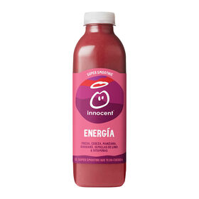 Smoothie Morango, Cereja, Maçã, Guaraná e Sementes de Linhaça