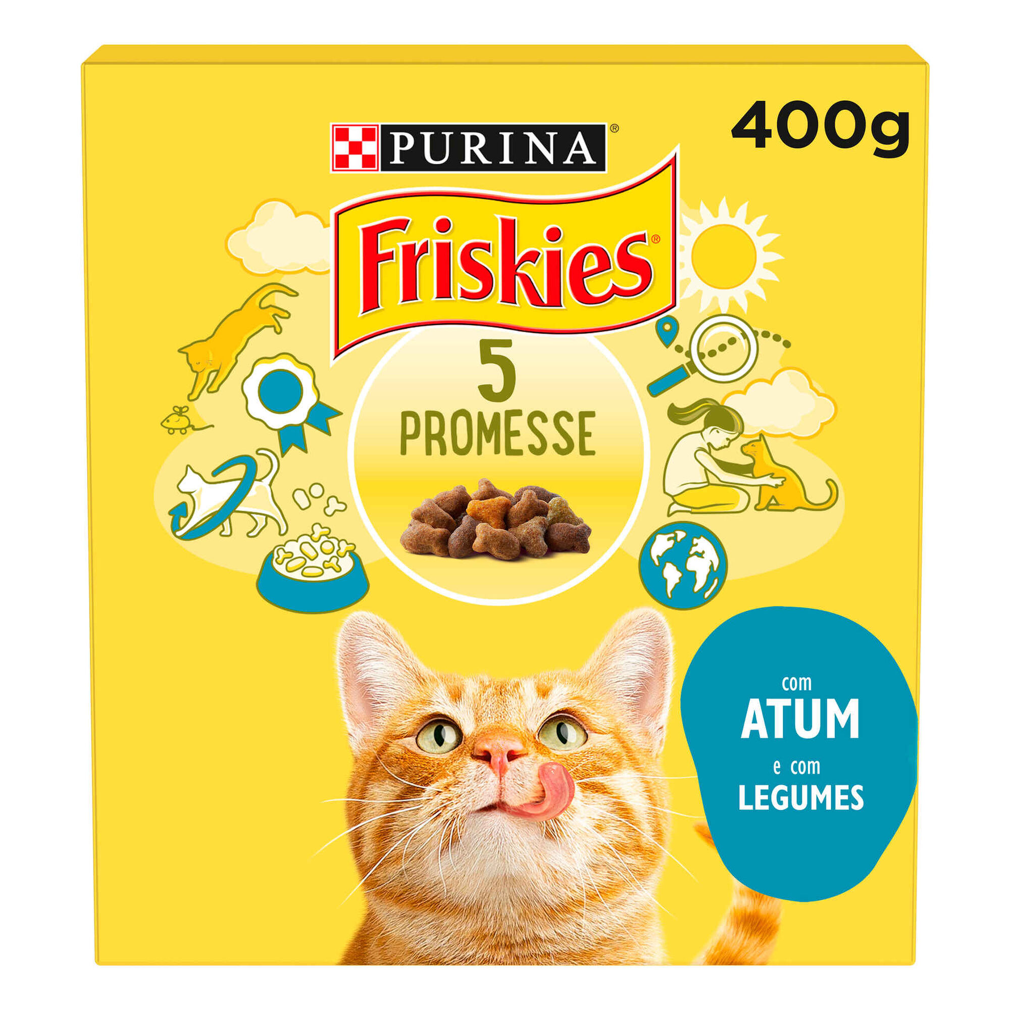 Ração para Gato Adulto Atum e Legumes