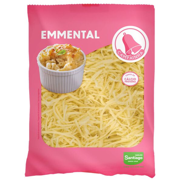 Queijo Emmental Ralado Campainha