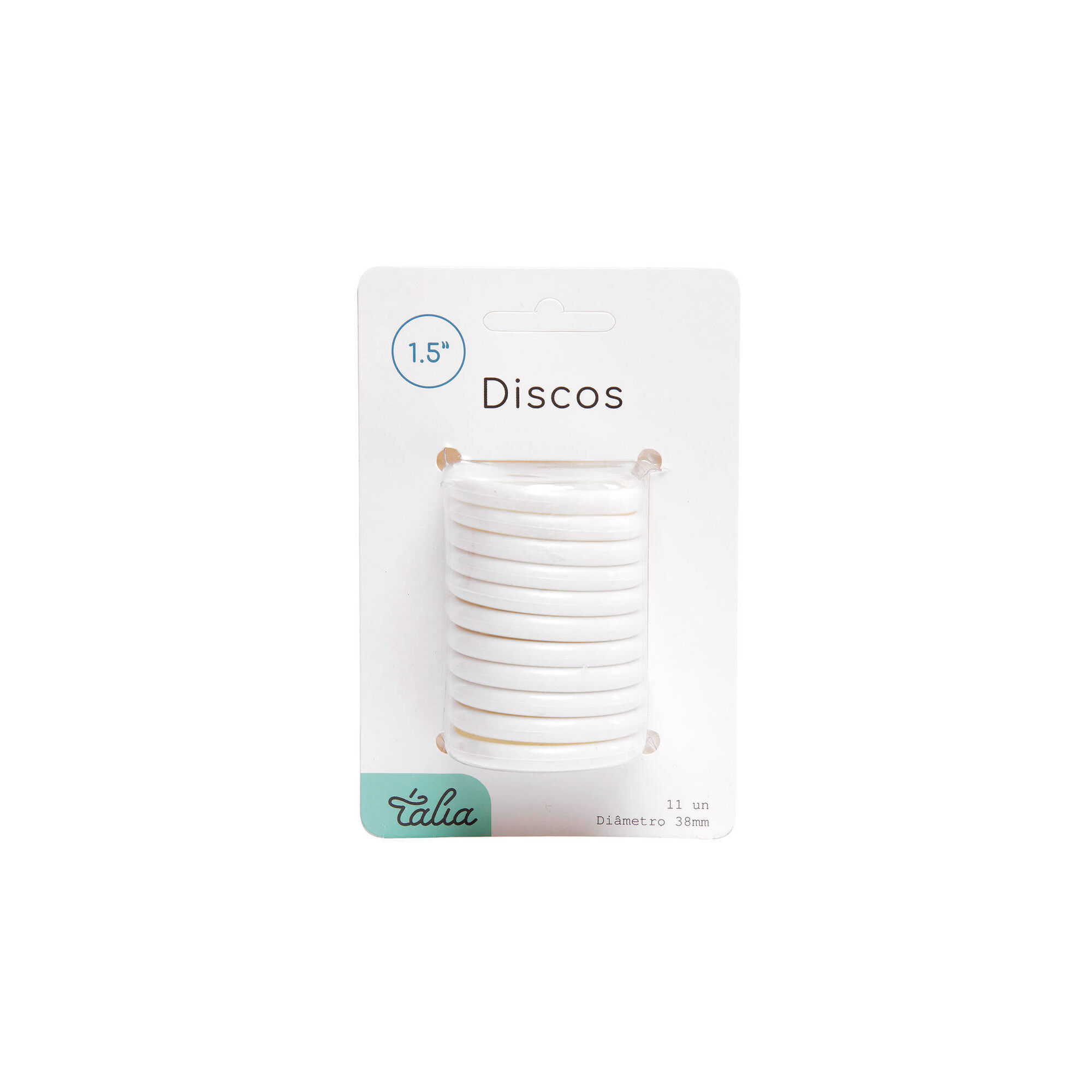 Argolas para Caderno Smart Brancas