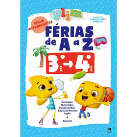 PLIM! F&eacute;rias de A a Z - 3.&ordm; > 4.&ordm; Ano - 2023