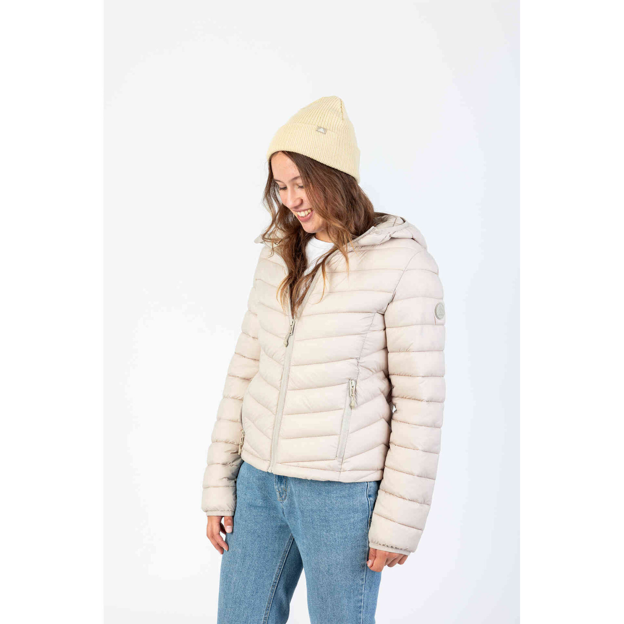 Casaco Essential Mulher Bege