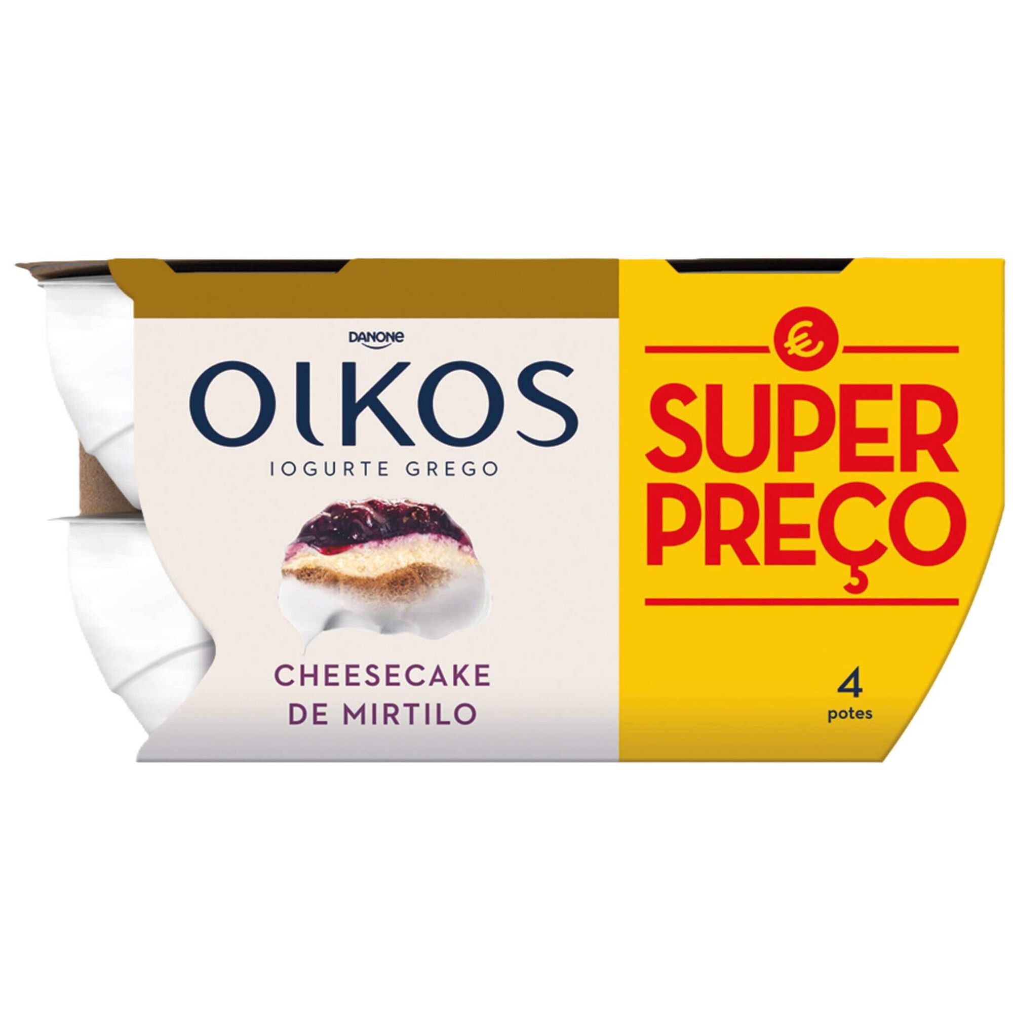 Iogurte Grego Cheesecake de Mirtilo Iogurte Grego Cheesecake de Mirtilo