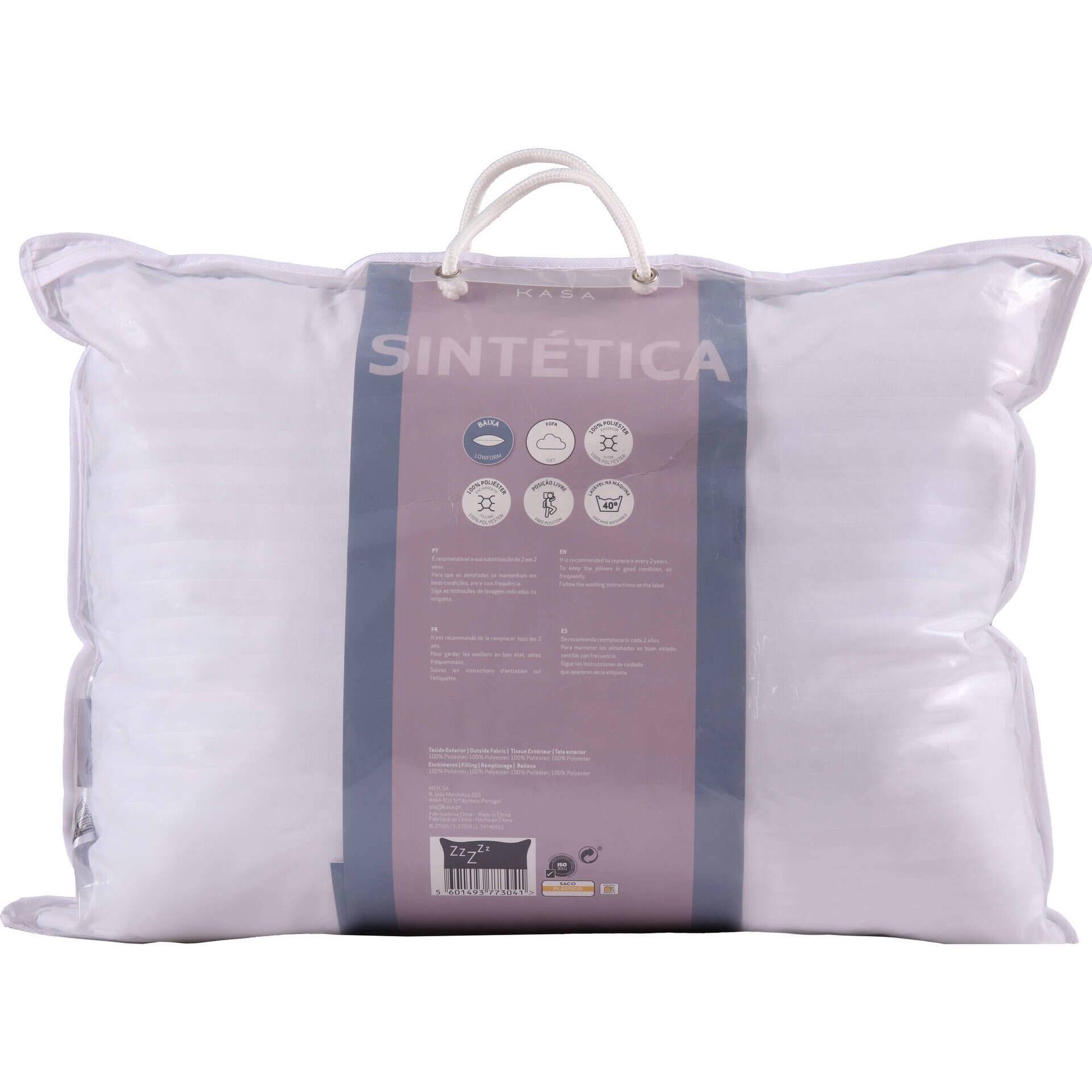 Almofada Sintética Baixa Fofa 45x60cm