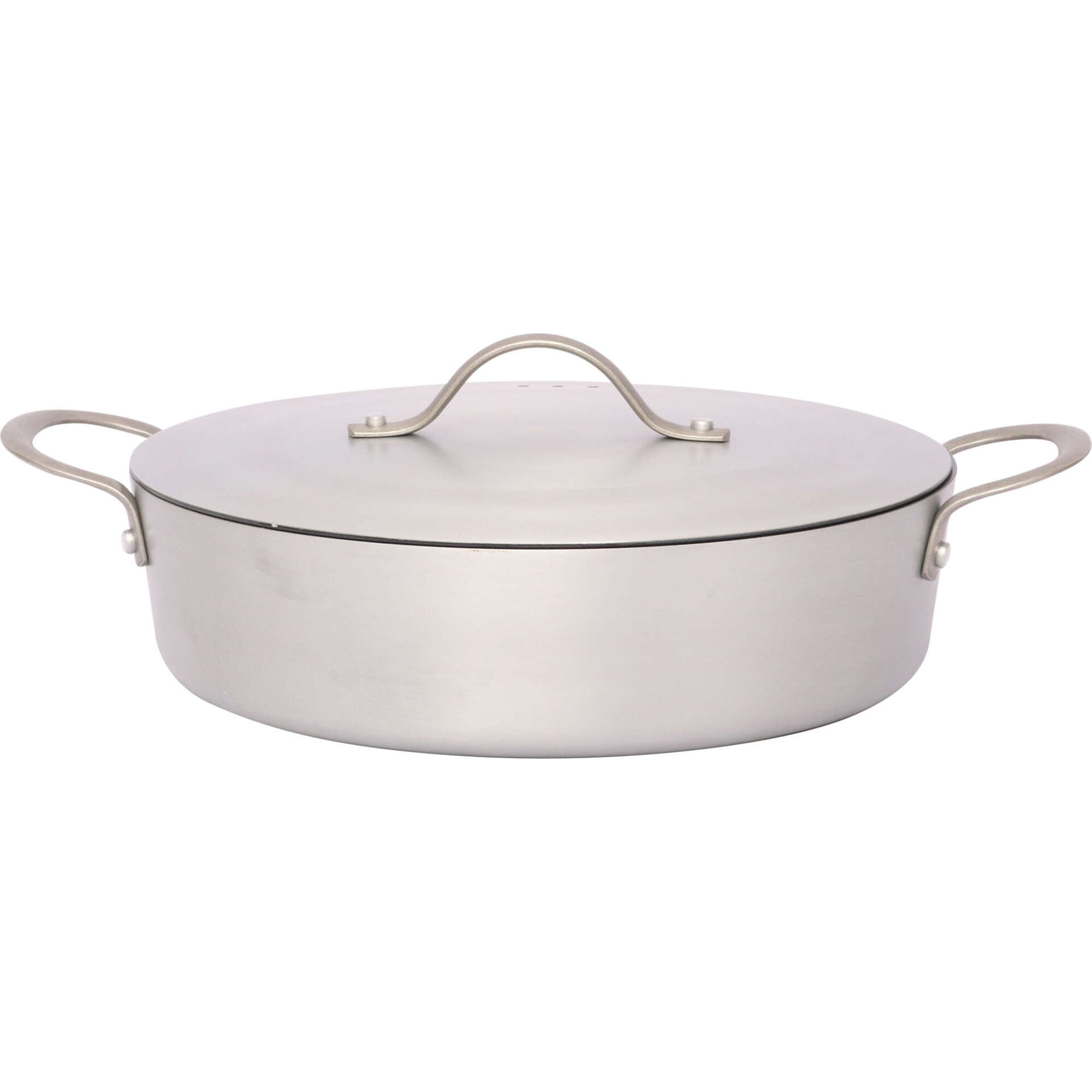 Caçarola Baixa Antiaderente Alumínio 28cm Névoa