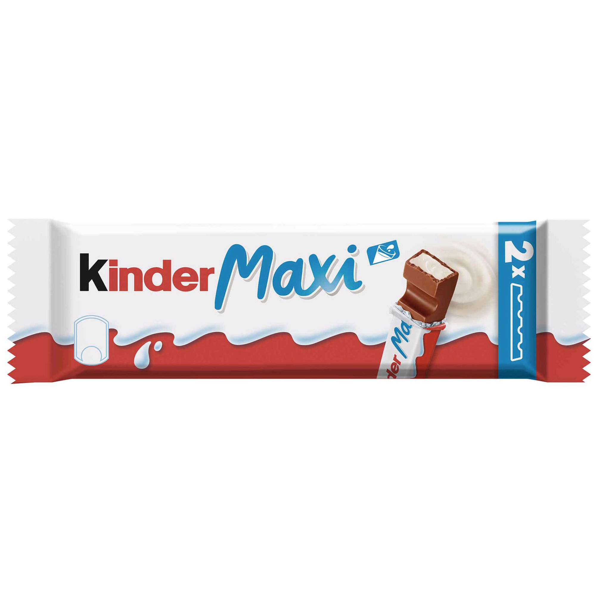 Barrinhas de Chocolate de Leite Kinder Maxi