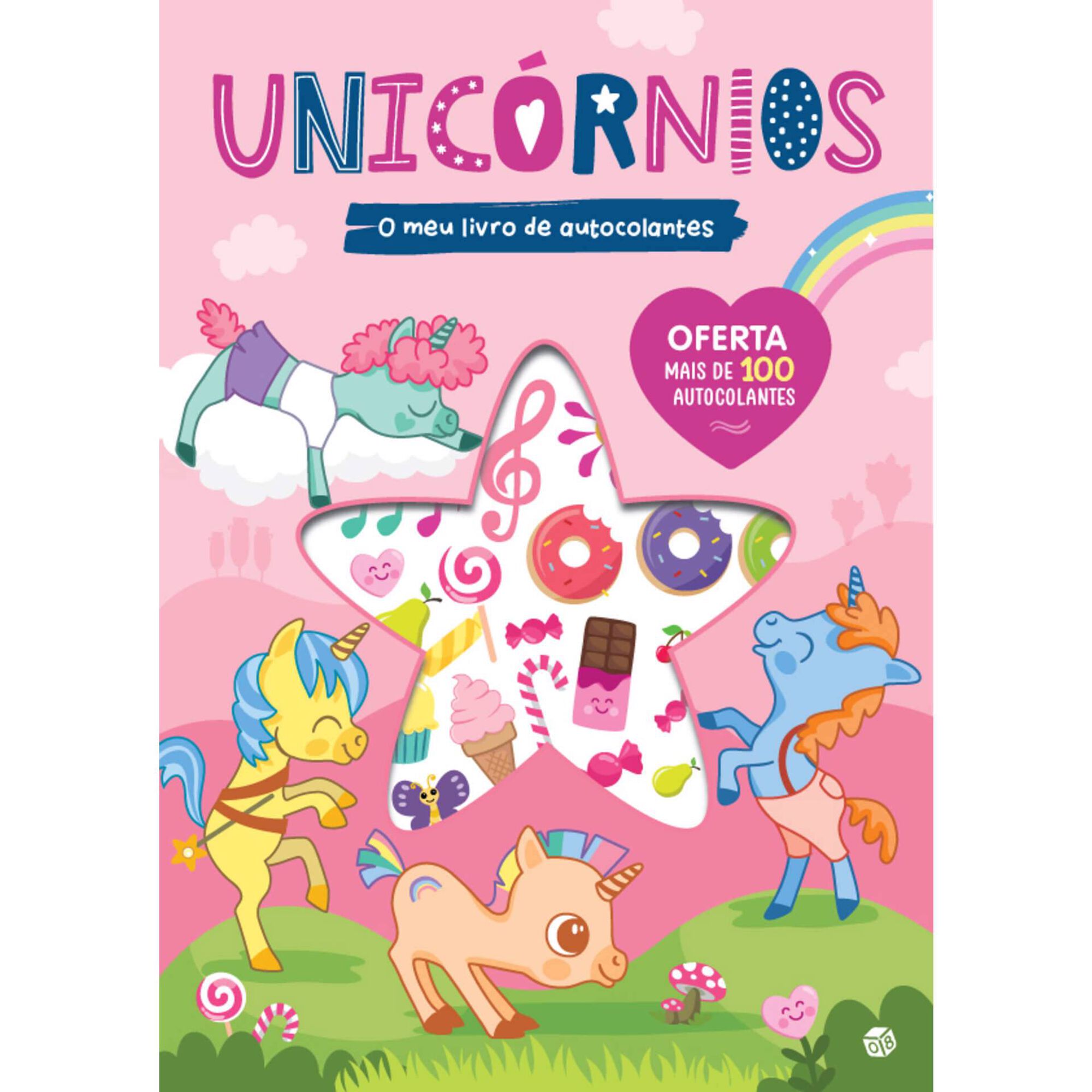 O Meu Livro de Autocolantes - Unicórnios