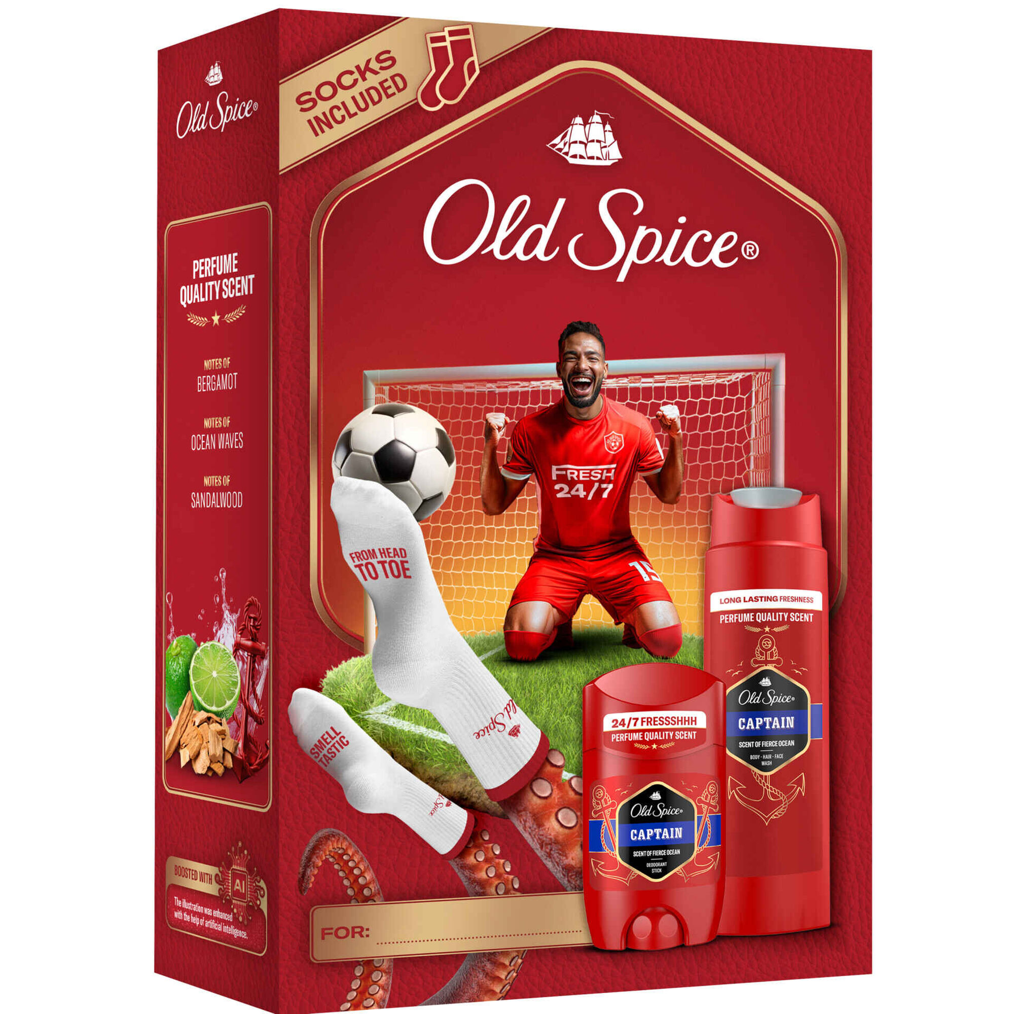 Coffret Captain + Oferta Meias Coffret Captain + Oferta Meias