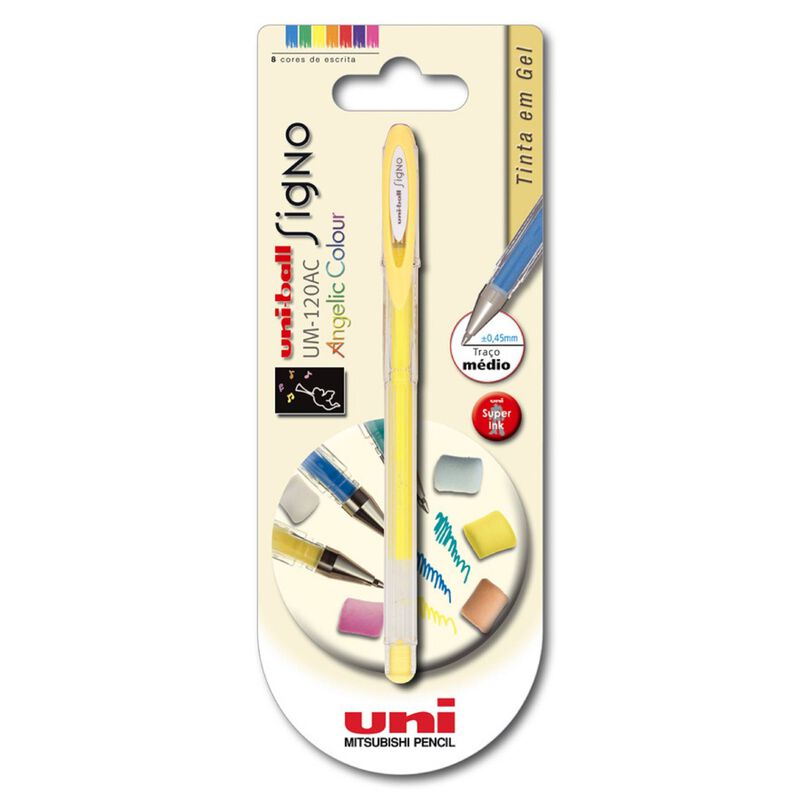 Roller de Tinta Gel (várias cores) Uni-ball