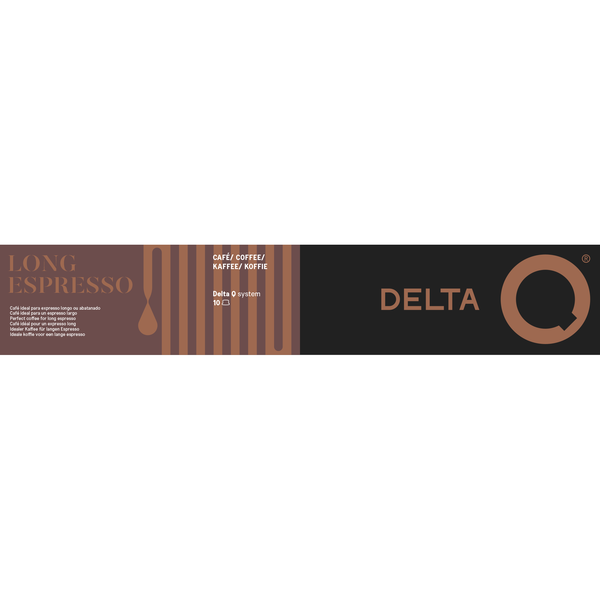 Cápsulas de Café Long Espresso Delta Q