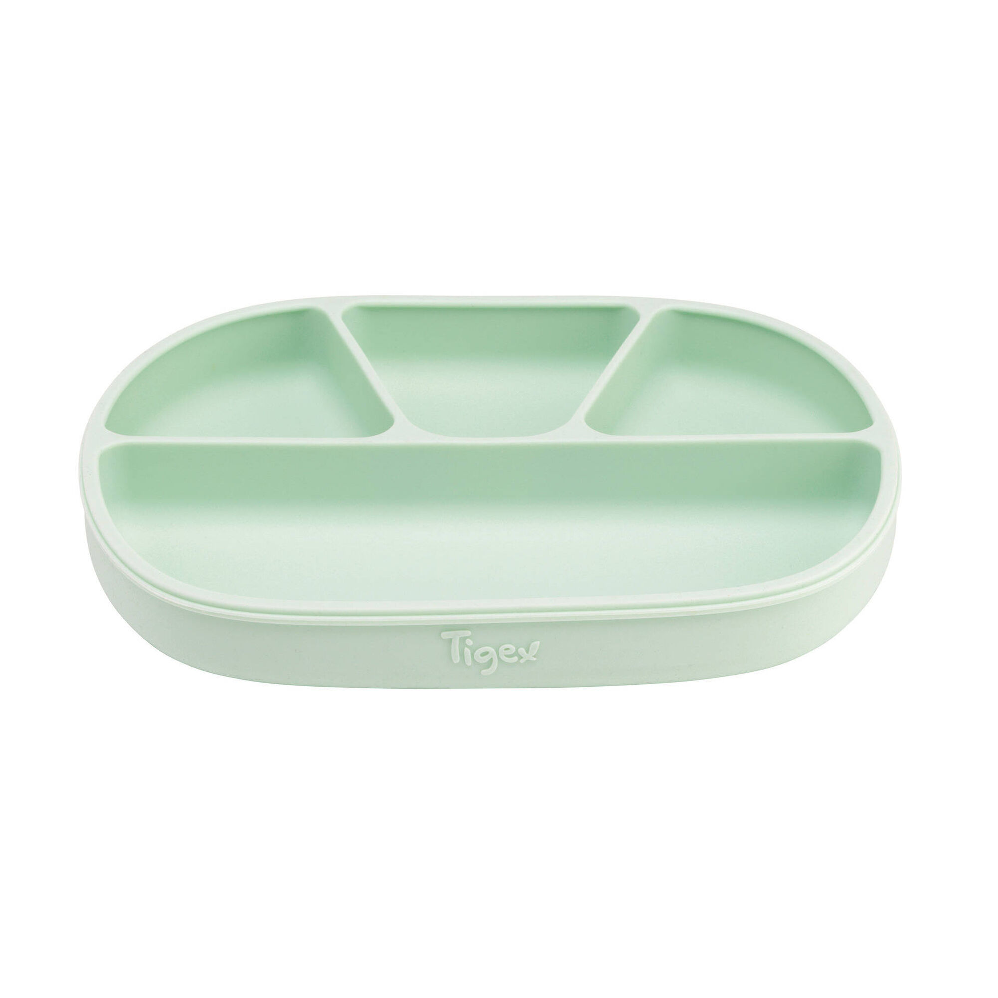 Prato Silicone 4 Compartimentos com Ventosa +6M Prato Silicone 4 Compartimentos com Ventosa +6M