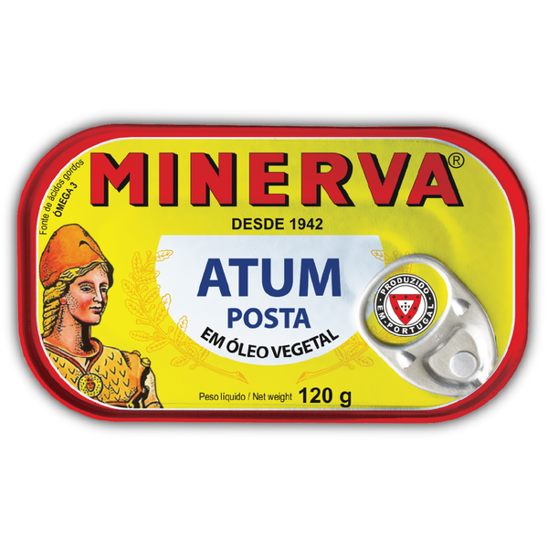 Atum Posta em Óleo Vegetal Minerva
