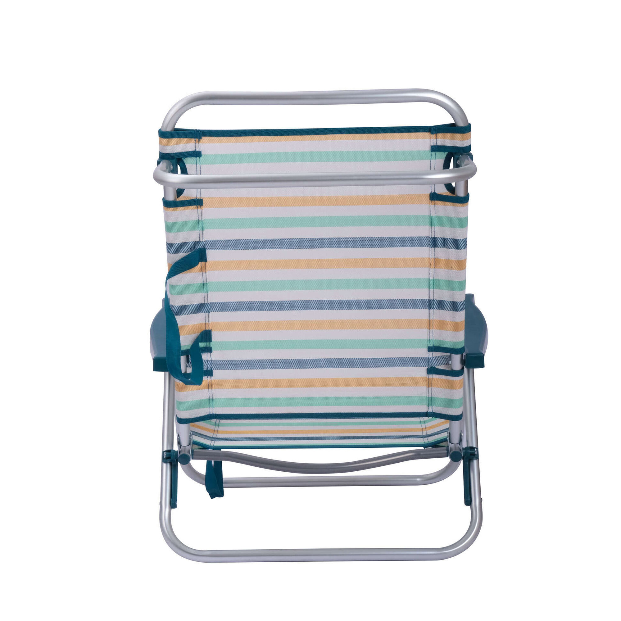 Cadeira de Praia Alumínio Multiposições Pernas Baixas Mar II