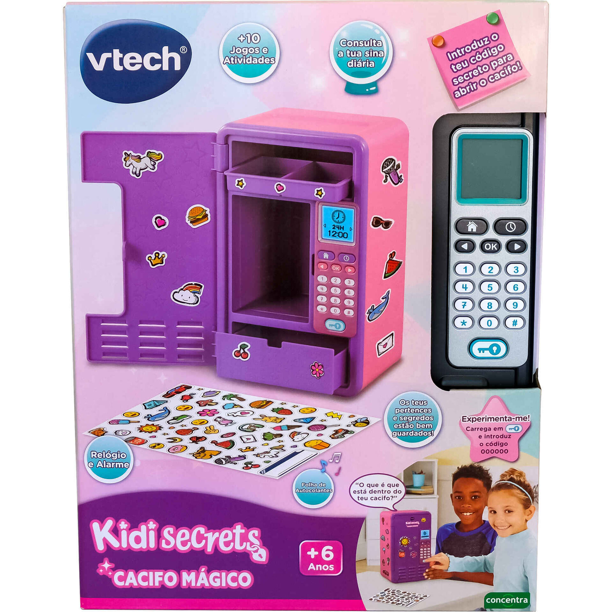 Vtech - Kidi Secrets - Cacifo M&aacute;gico Preto
