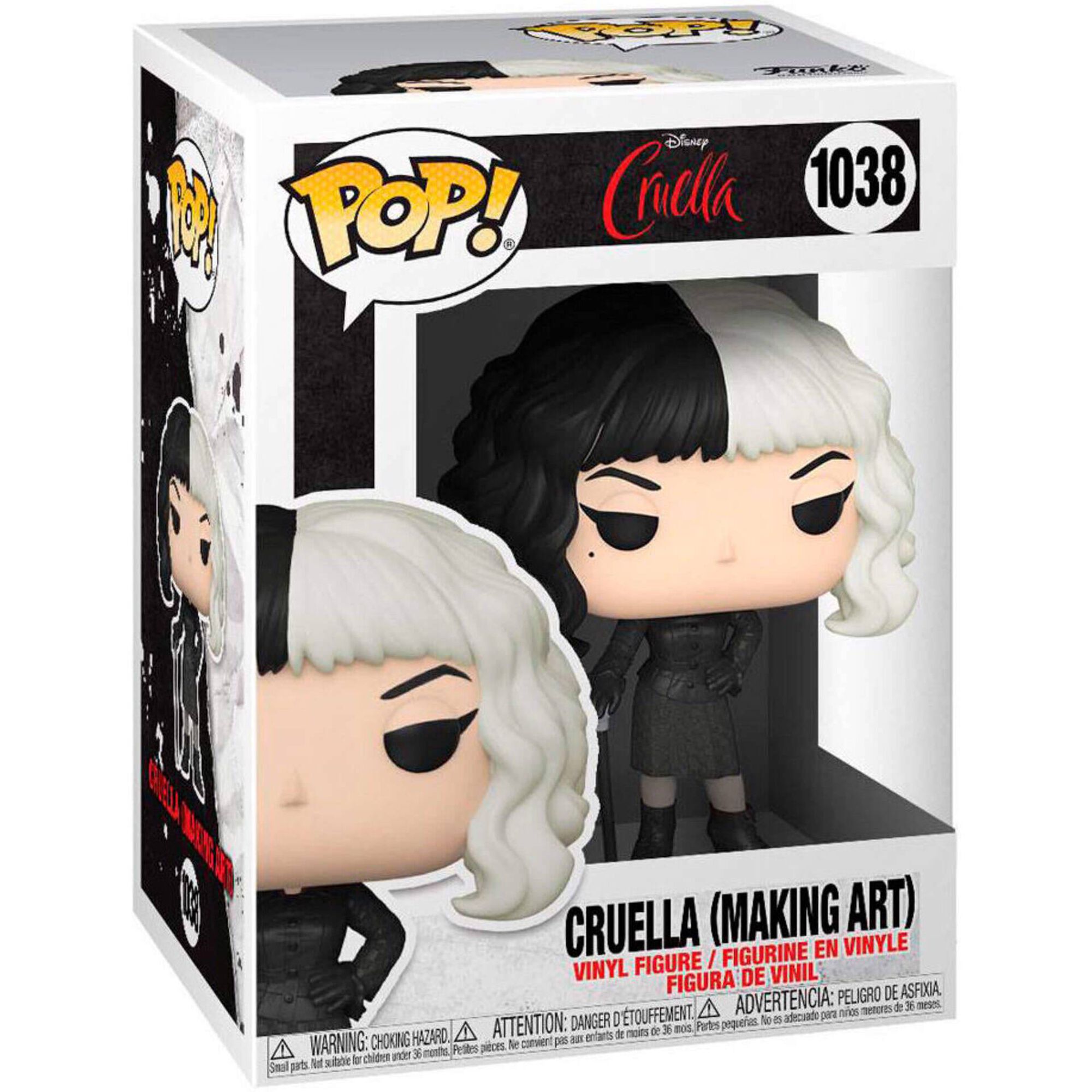 Figura Cruella - Cruella in Checkered Black