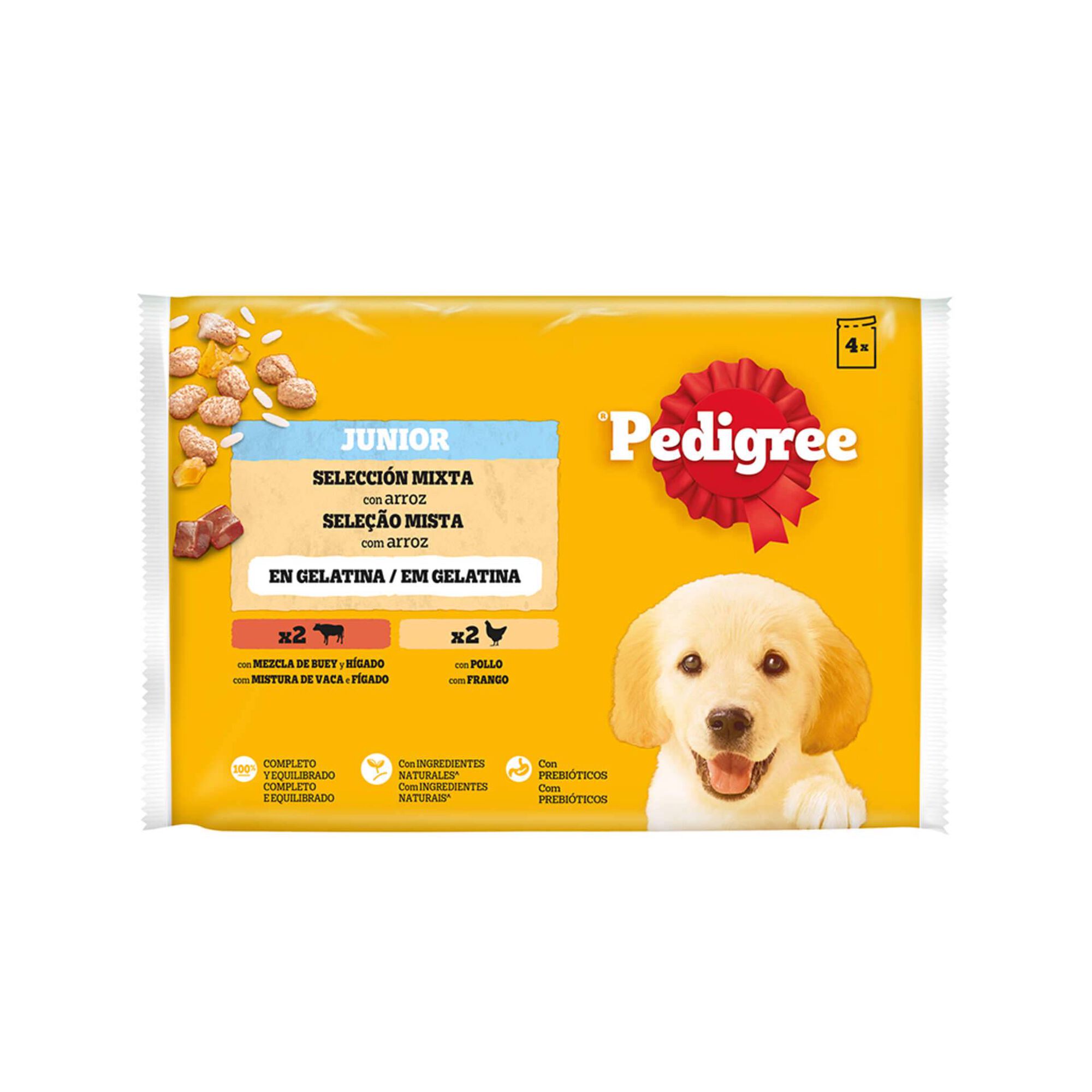 Comida Húmida para Cão Júnior Saquetas Comida Húmida para Cão Júnior Saquetas