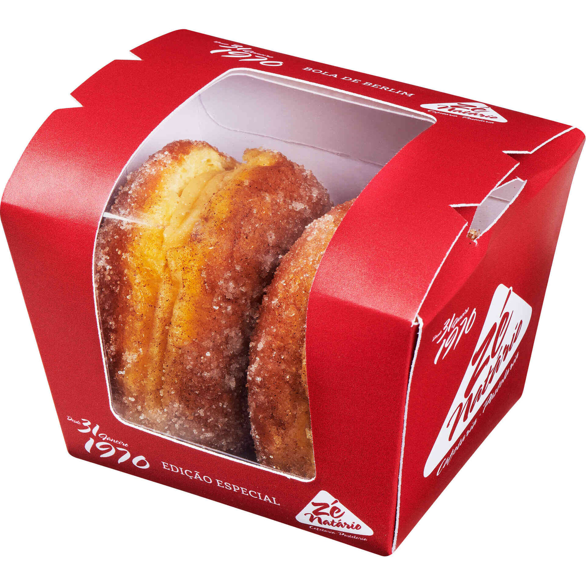 Bola de Berlim Pastelaria Z&eacute; Nat&aacute;rio
