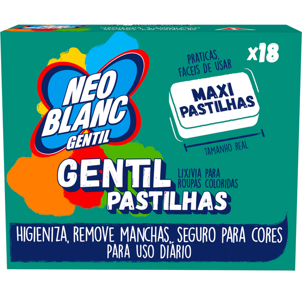Líxivia Delicada Gentil Pastilhas Neoblanc