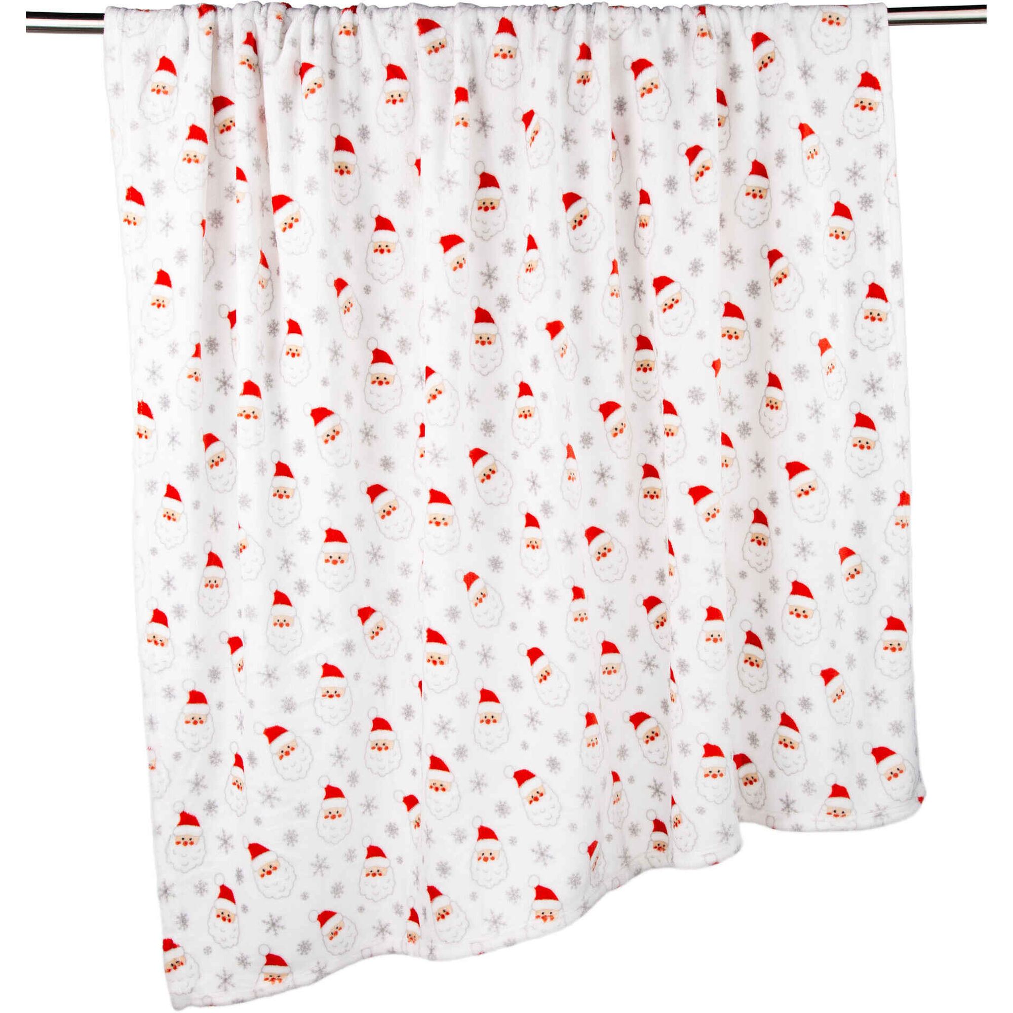 Manta Flanela 160x130cm Pai Natal Kasa
