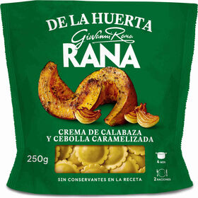 Ravioli Fresco de Abóbora e Cebola Caramelizada