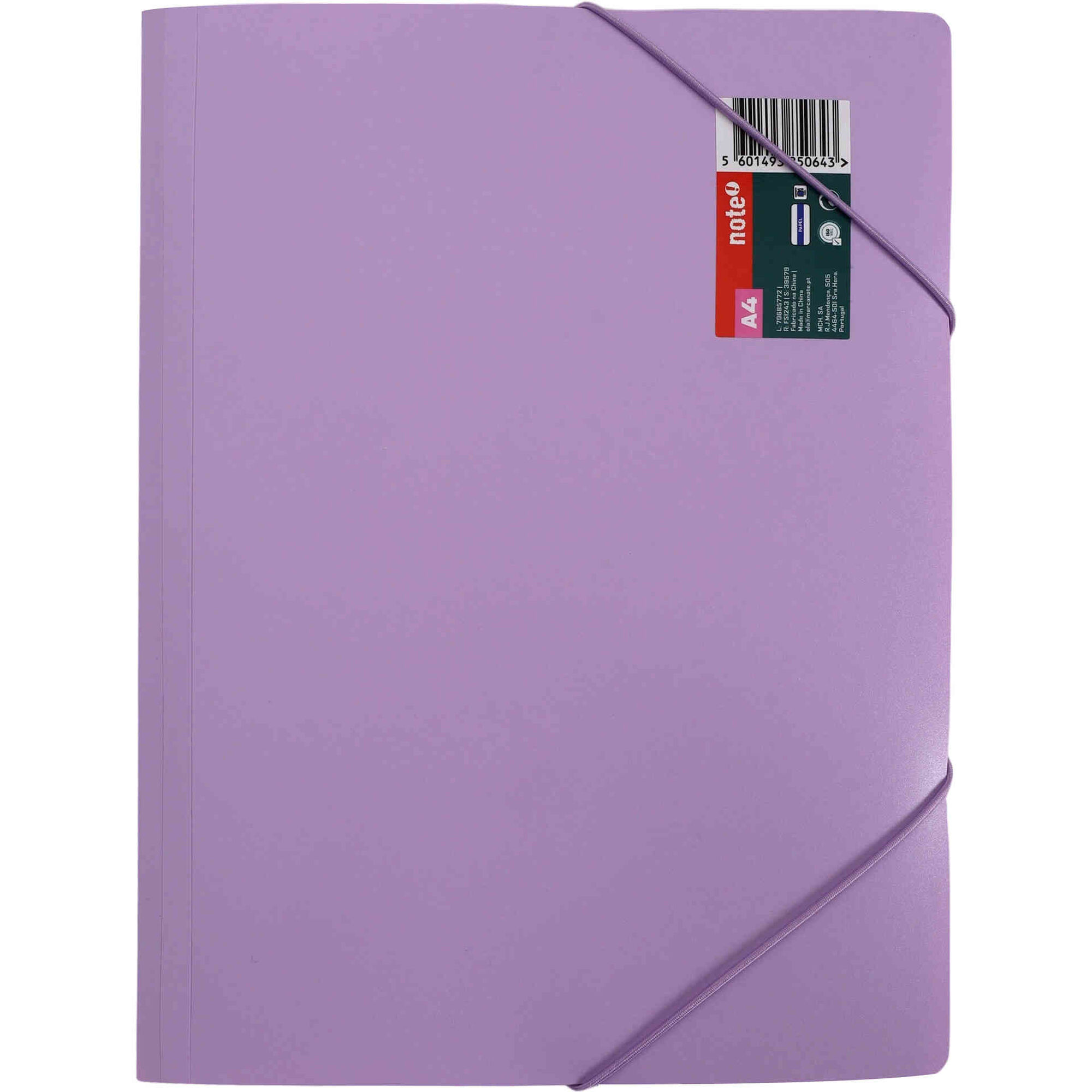 Capa A4 com El&aacute;stico (v&aacute;rias cores) Note!