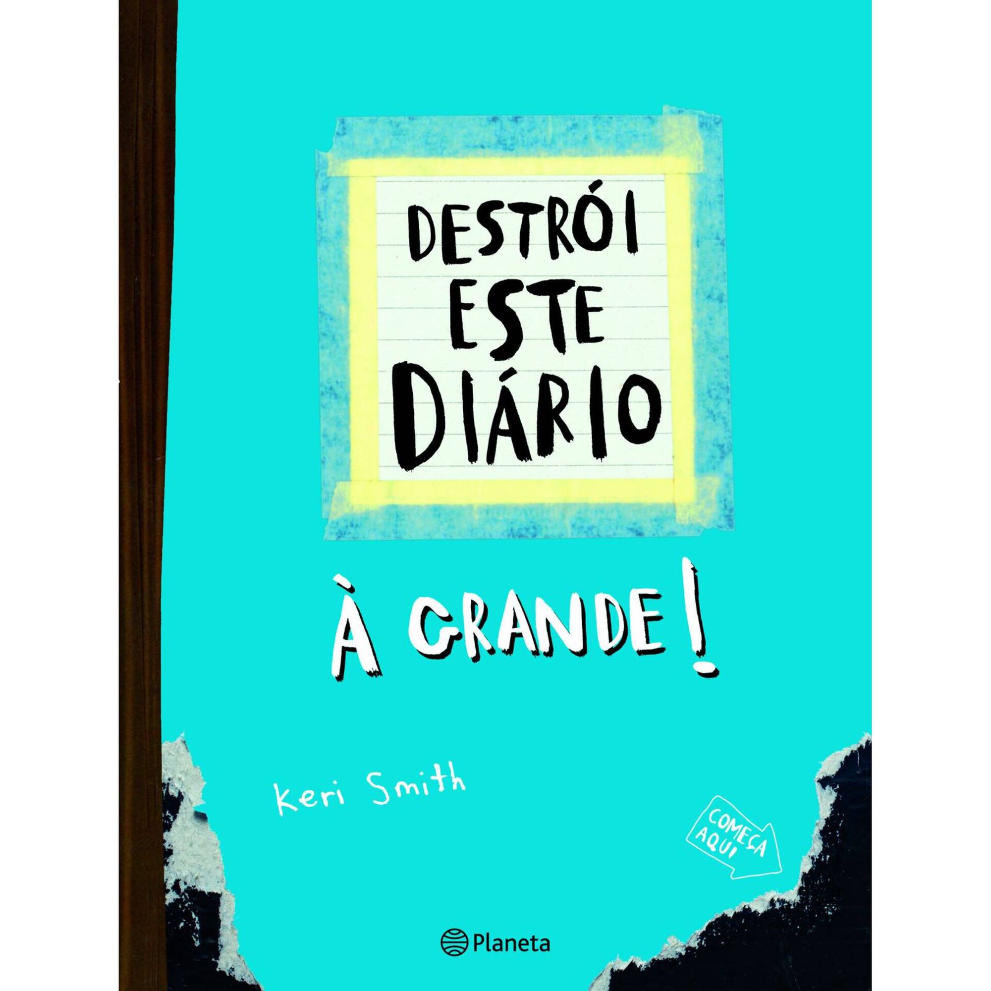 Destr&oacute;i Este Di&aacute;rio &agrave; Grande (Capa Azul) de Keri Smith