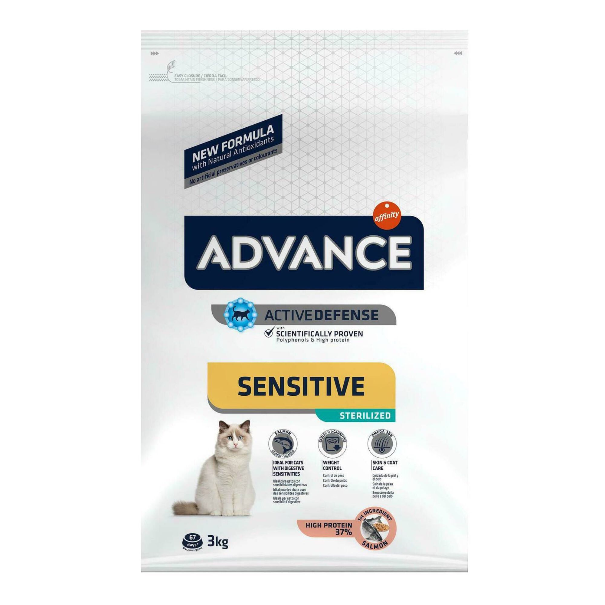 Ração para Gato Adulto Esterilizado Sensitive Salmão Ração para Gato Adulto Esterilizado Sensitive Salmão