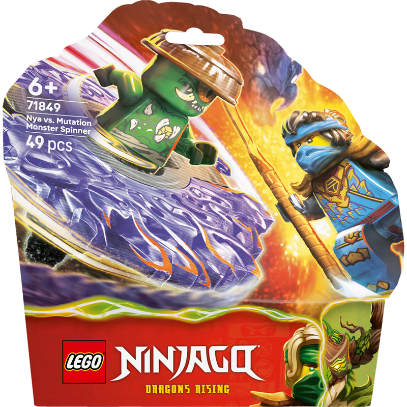 LEGO Ninjago - Nya contra Spinner de Monstro de Mutação - 71849