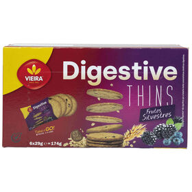 Bolachas Digestivas Thins de Frutos Silvestres
