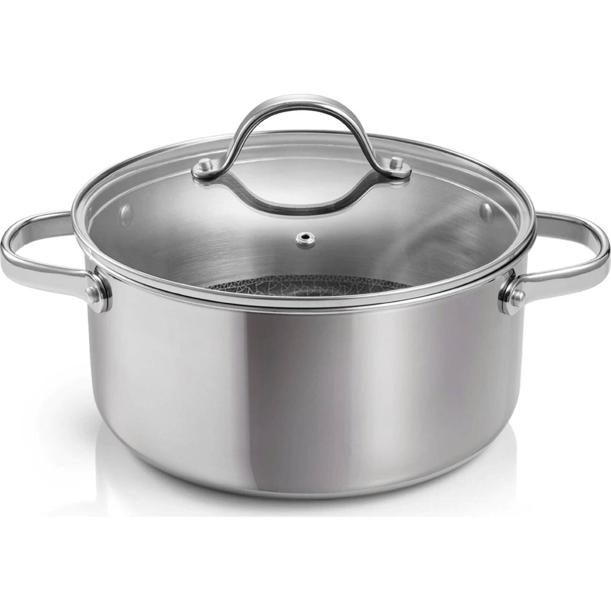 Ca&ccedil;arola Steelcraft 24cm Tescoma
