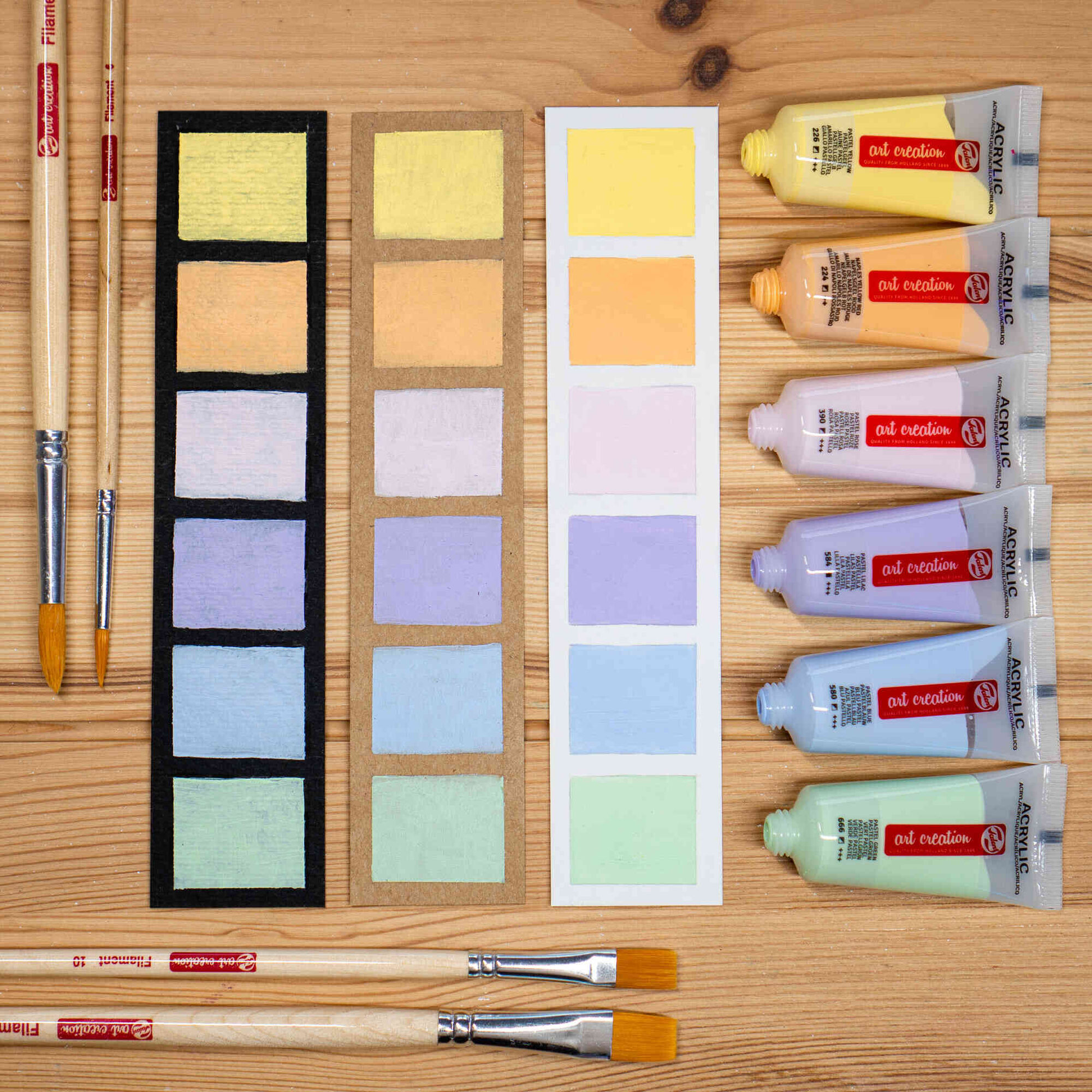 Tinta Acr&iacute;lica Art Creation Pastel 12ml Talens