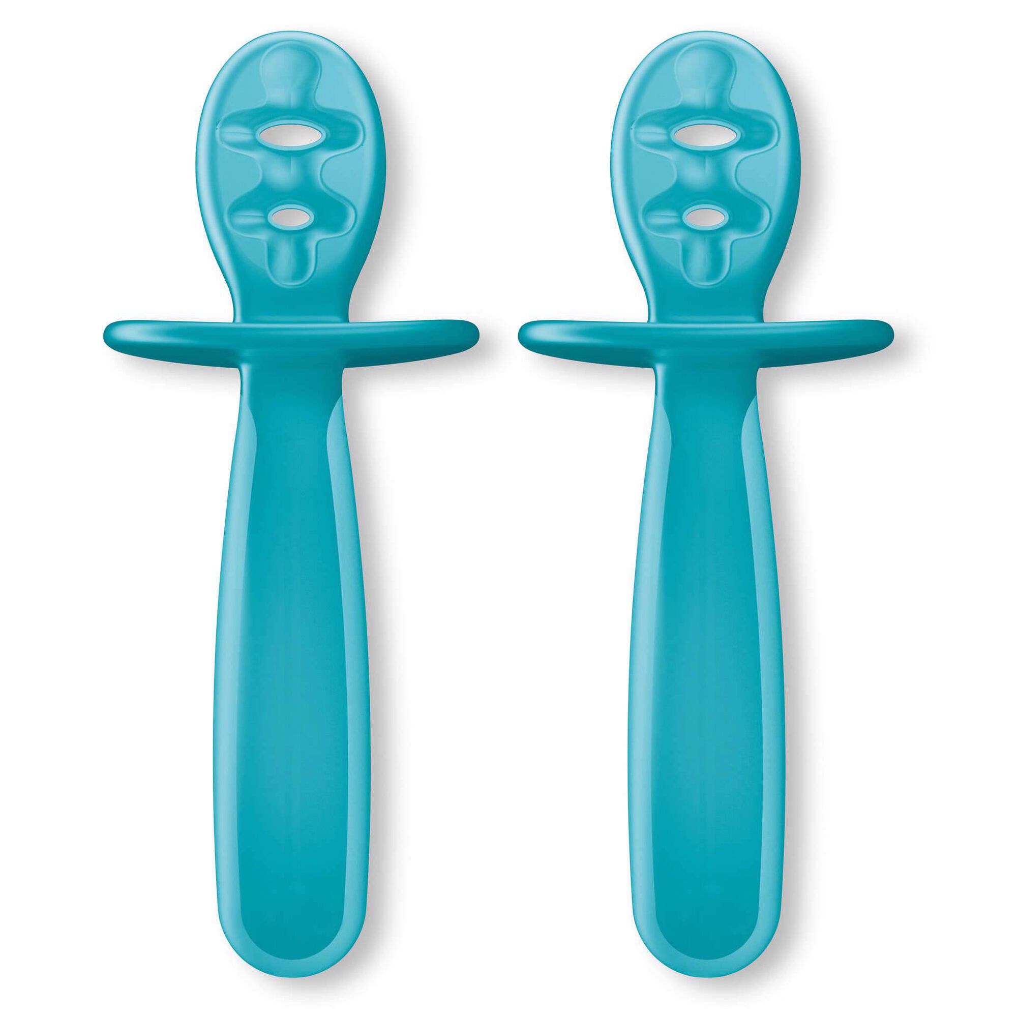 Colheres de Aprendizagem com Cabo Ergonómico