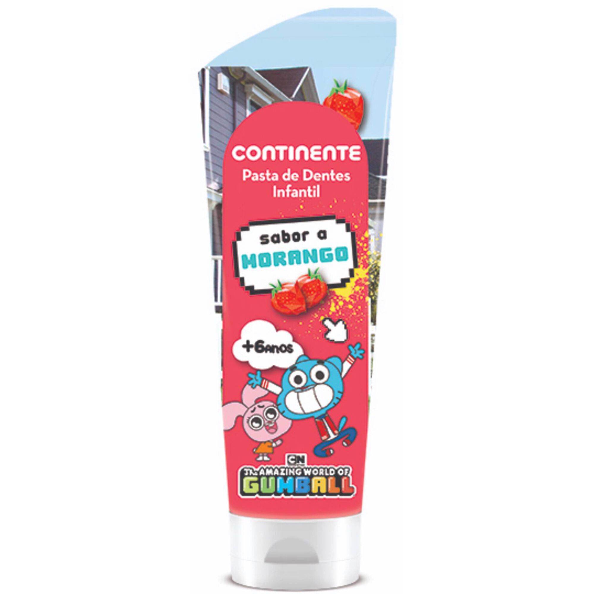 Pasta de Dentes Infantil Morango Pasta de Dentes Infantil Morango